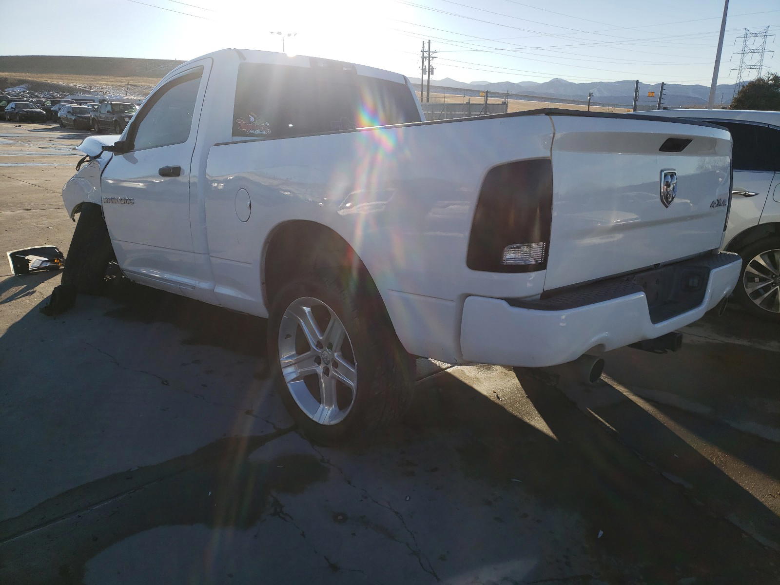 Photo 3 from auction – 2012 DODGE RAM 1500 S with VIN 3C6JD7AT5CG136674