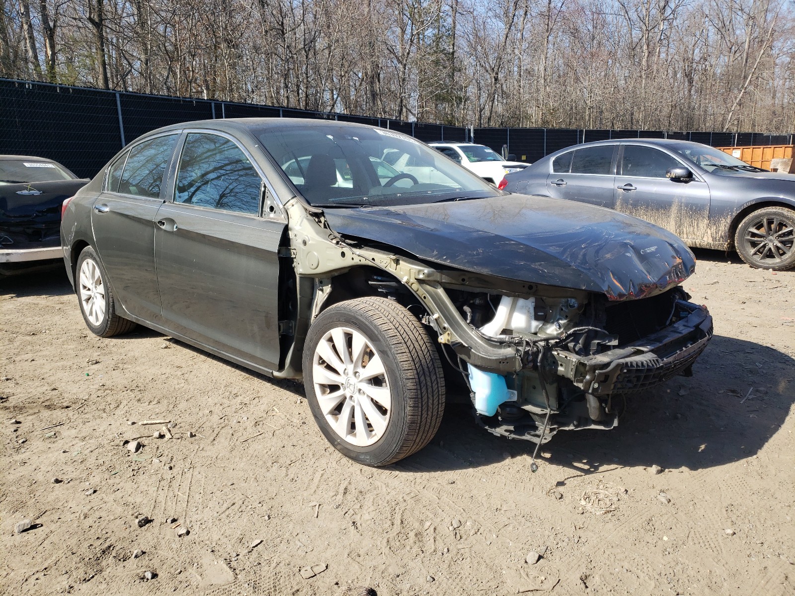 HONDA ACCORD EXL 2015 with VIN 1HGCR2F82FA084113 - Photo from auction