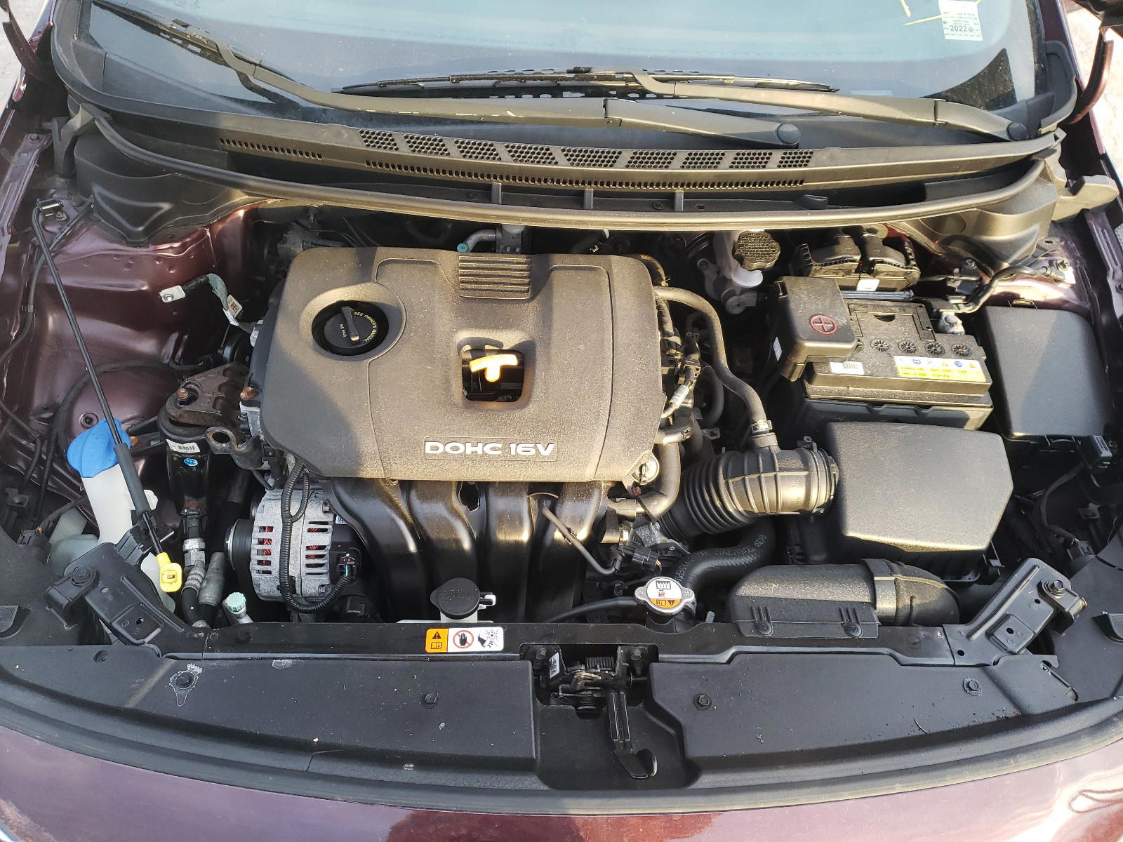 Photo 7 from auction – 2017 KIA FORTE LX with VIN 3KPFK4A78HE012942
