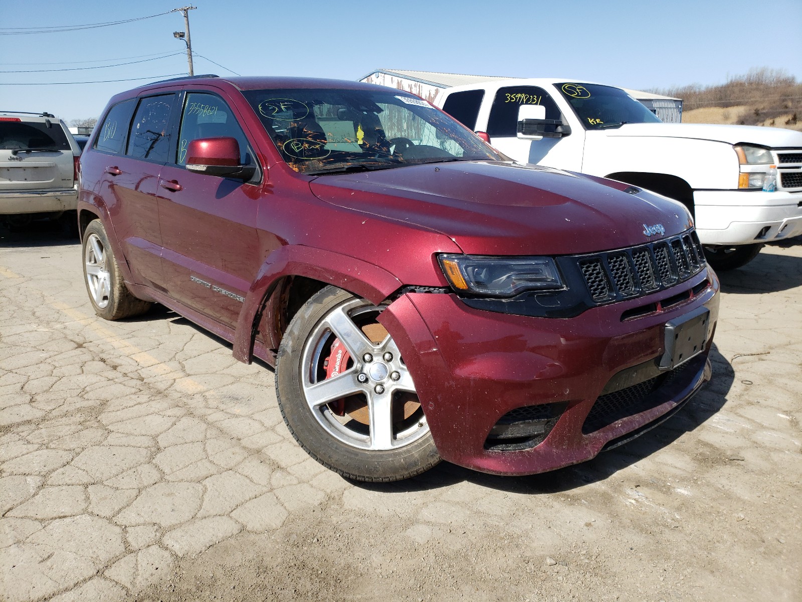 JEEP GRAND CHER 2017 with VIN 1C4RJFDJ0HC600179 - Photo from auction