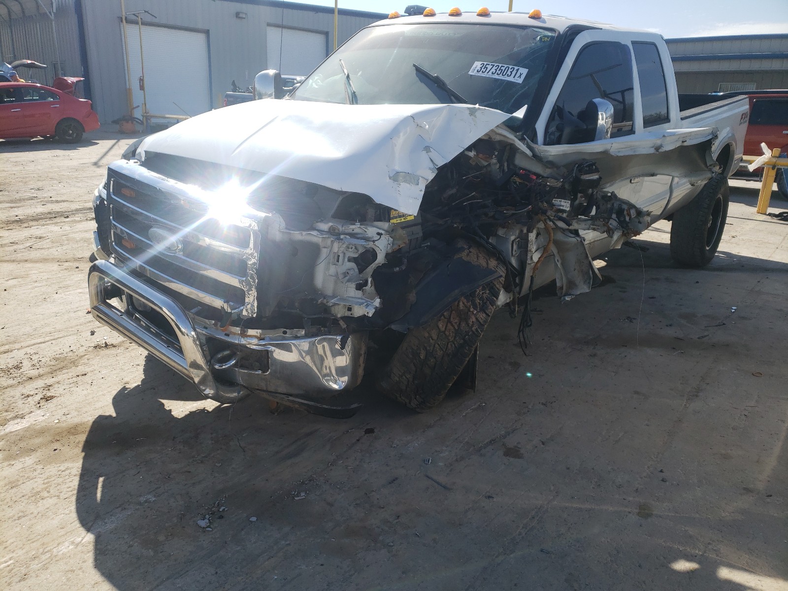 Photo 9 from auction – 2006 FORD F250 SUPER with VIN 1FTSW21P46EA64570
