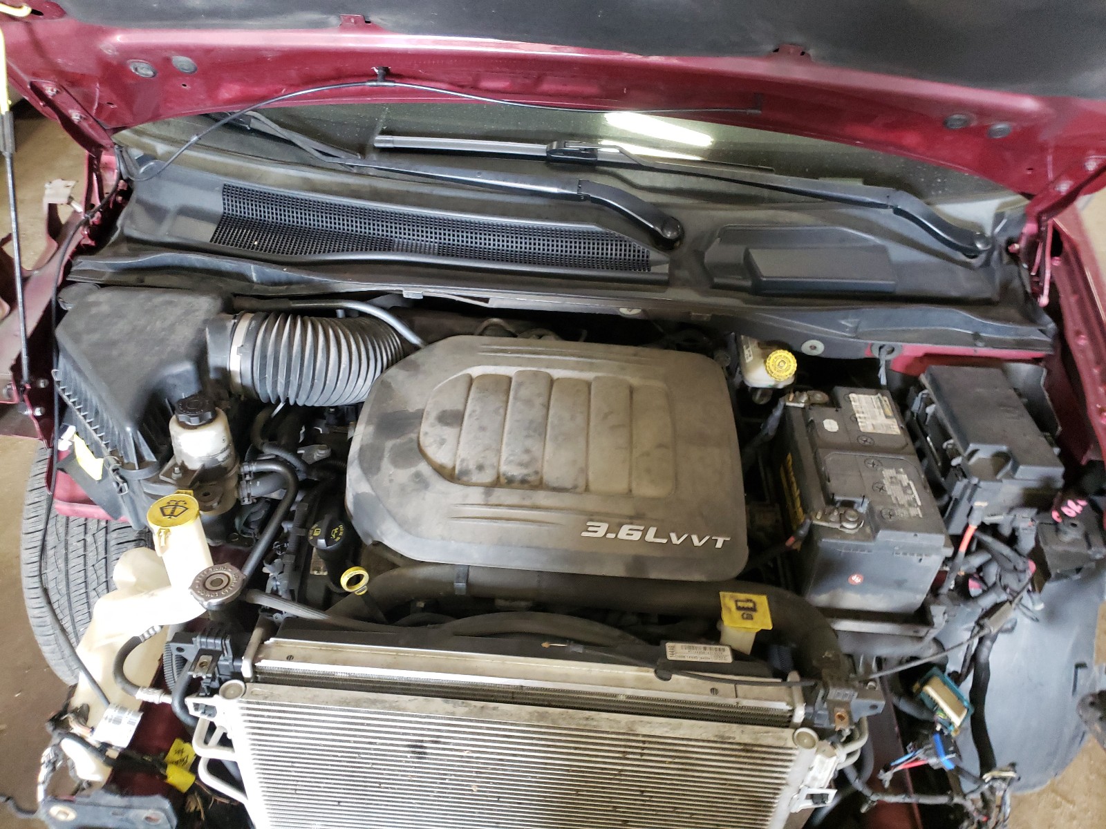Photo 7 from auction – 2012 CHRYSLER TOWN & COU with VIN 2C4RC1BG4CR299856