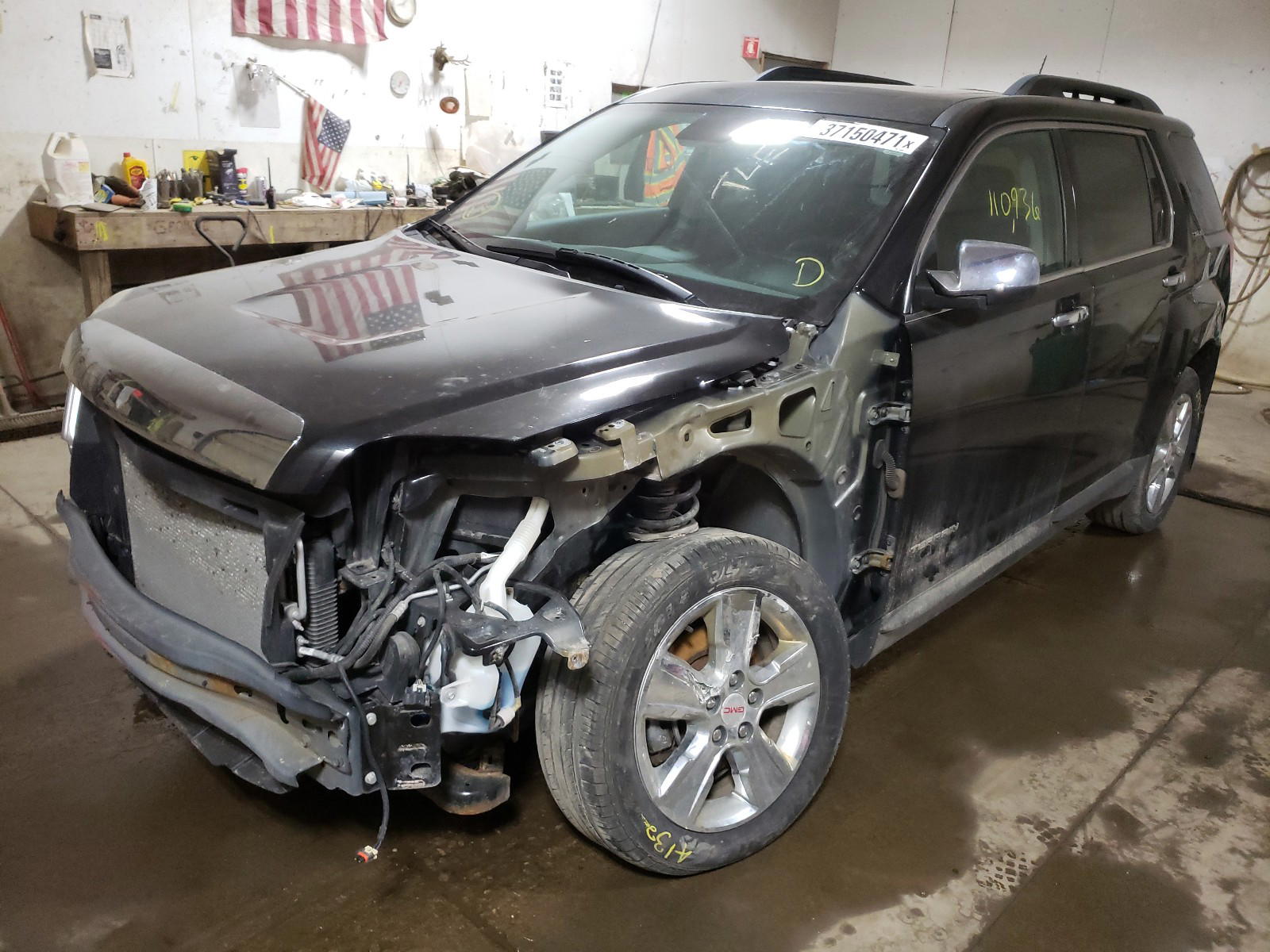 Photo 2 from auction – 2014 GMC TERRAIN SL with VIN 2GKFLWEK4E6149884