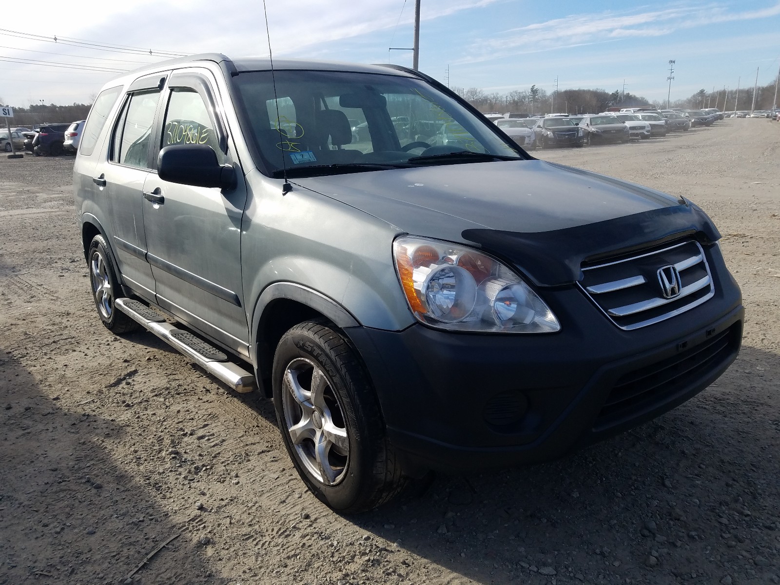 Photo 11 from auction – 2005 HONDA CR-V LX with VIN JHLRD78575C058684