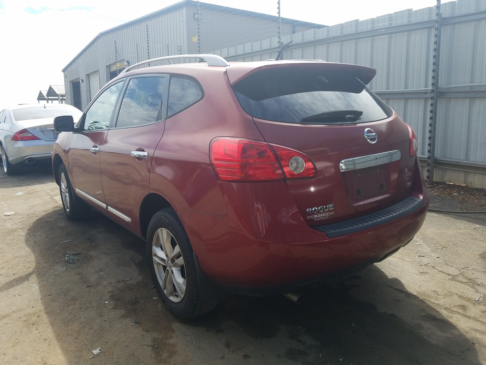 Photo 3 from auction – 2012 NISSAN ROGUE S with VIN JN8AS5MT3CW254517