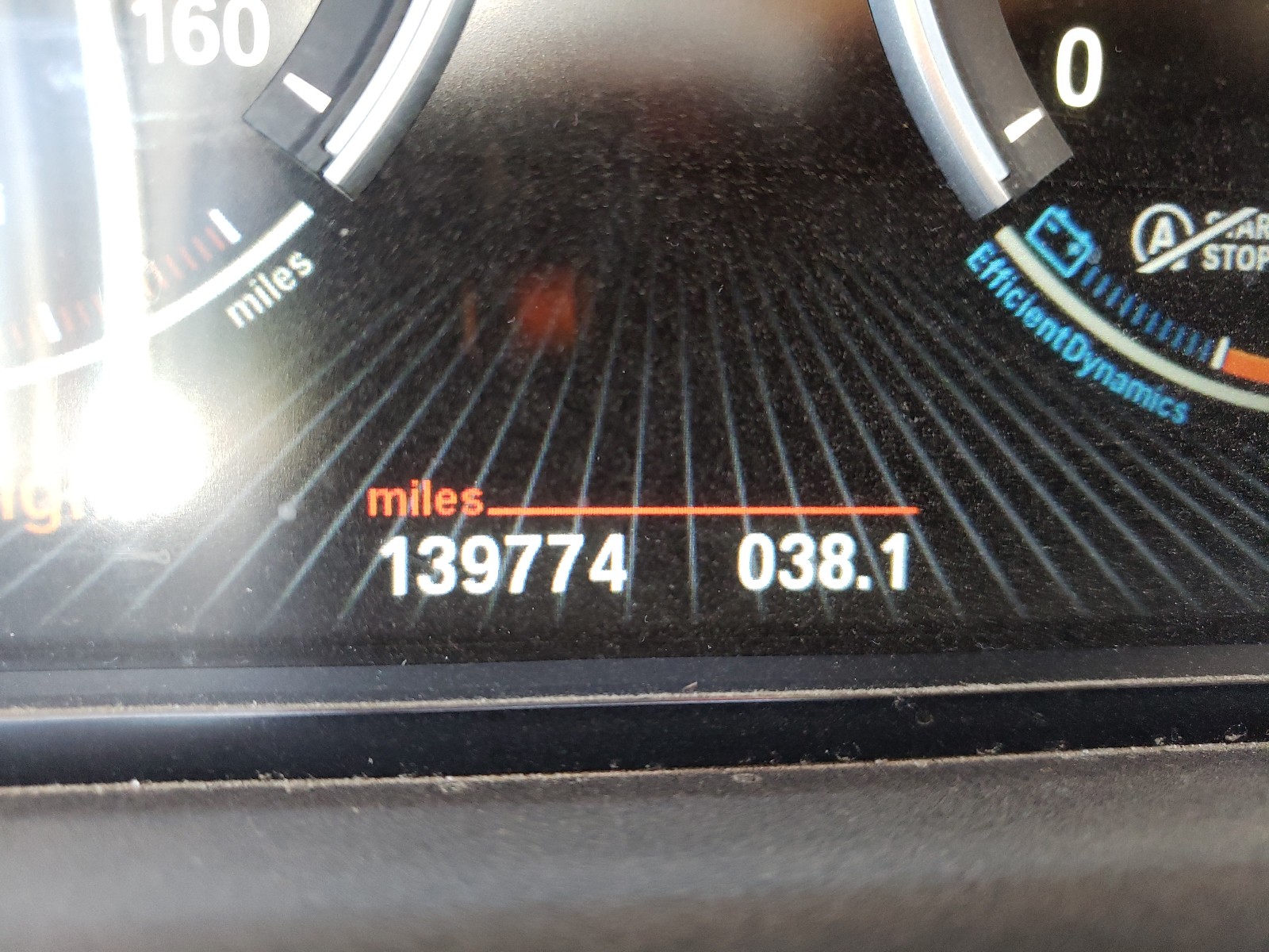 Photo 8 from auction – 2014 BMW 550 XI with VIN WBAKP9C56ED692052
