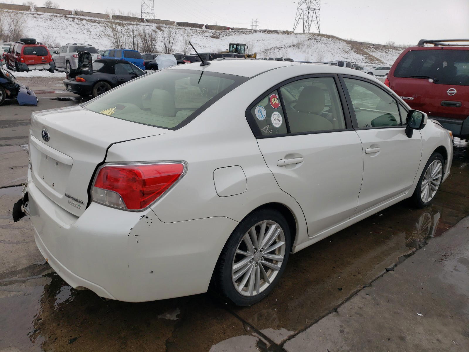 Photo 4 from auction – 2013 SUBARU IMPREZA PR with VIN JF1GJAD60DG022311