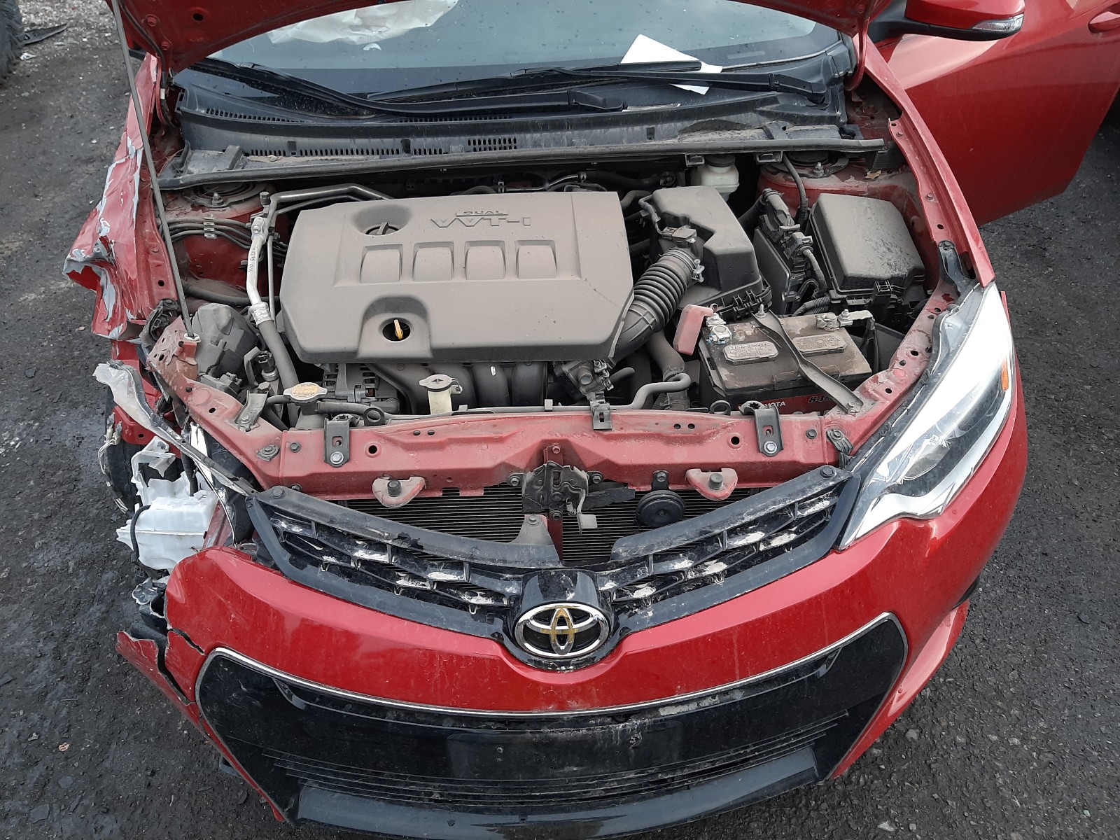 صورة رقم 7 من المزاد - 2015 TOYOTA COROLLA L مع VIN 2T1BURHE6FC313263