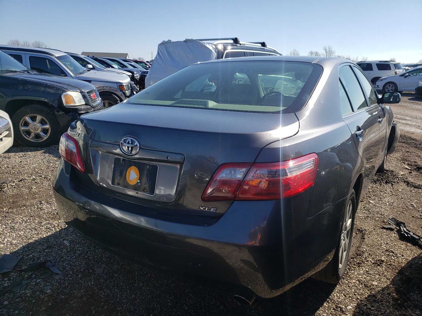 Photo 4 from auction – 2007 TOYOTA CAMRY CE with VIN JTNBE46K673069354