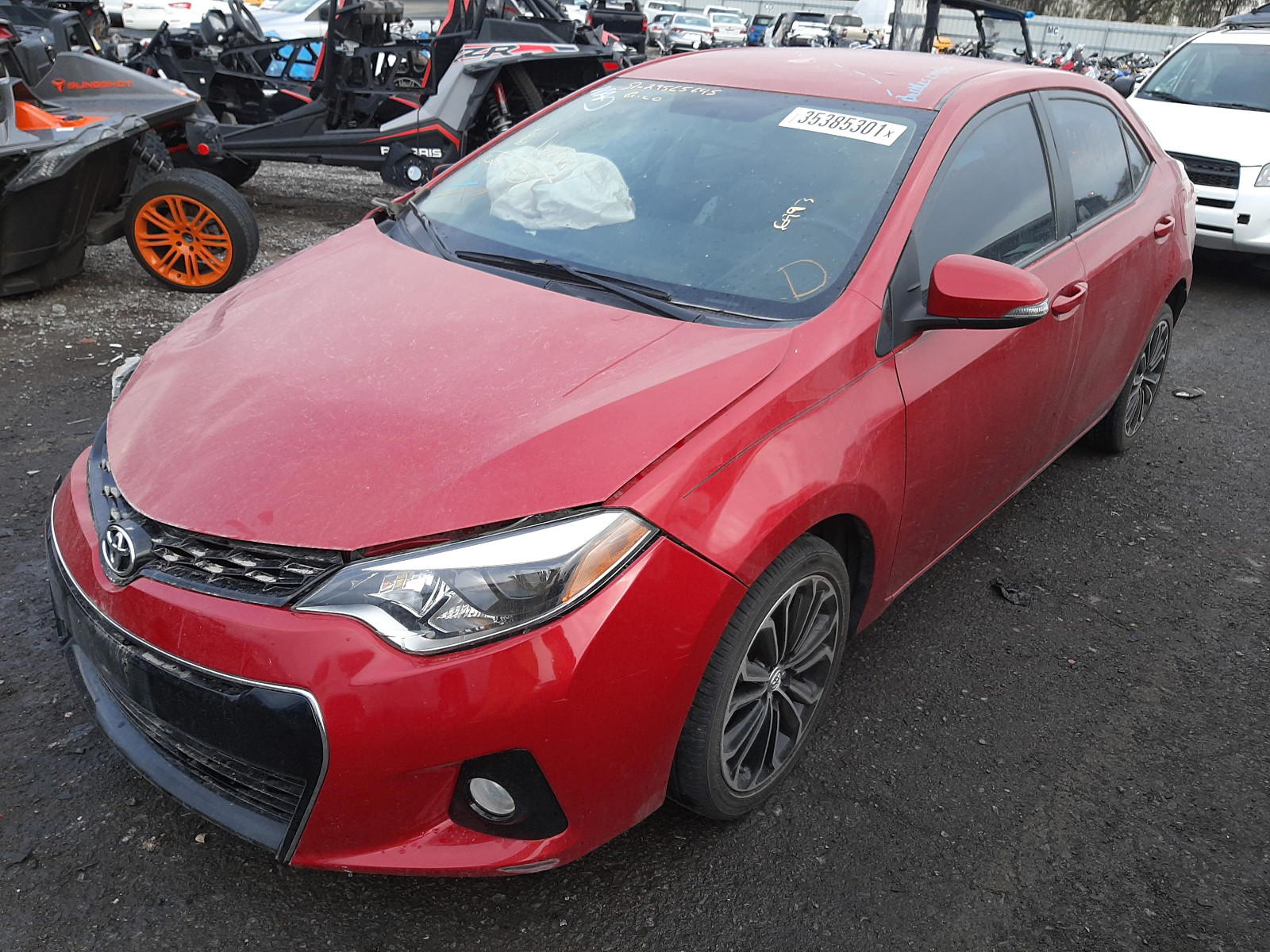 Photo 2 from auction – 2015 TOYOTA COROLLA L with VIN 2T1BURHE6FC313263