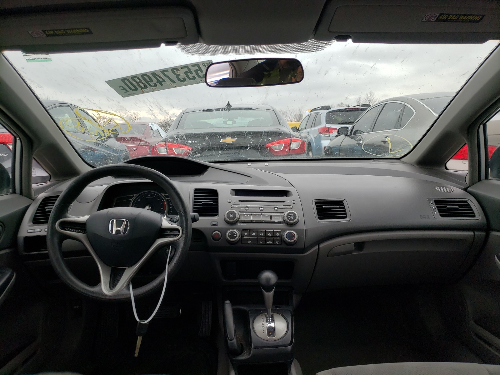 صورة رقم 9 من المزاد - 2010 HONDA CIVIC VP مع VIN 19XFA1F39AE080468