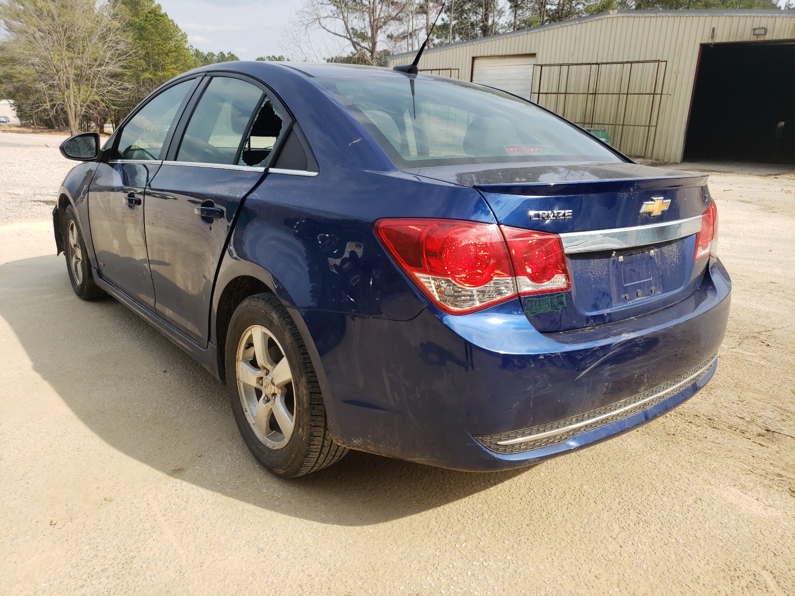 Photo 3 from auction – 2012 CHEVROLET CRUZE LT with VIN 1G1PF5SC7C7119637