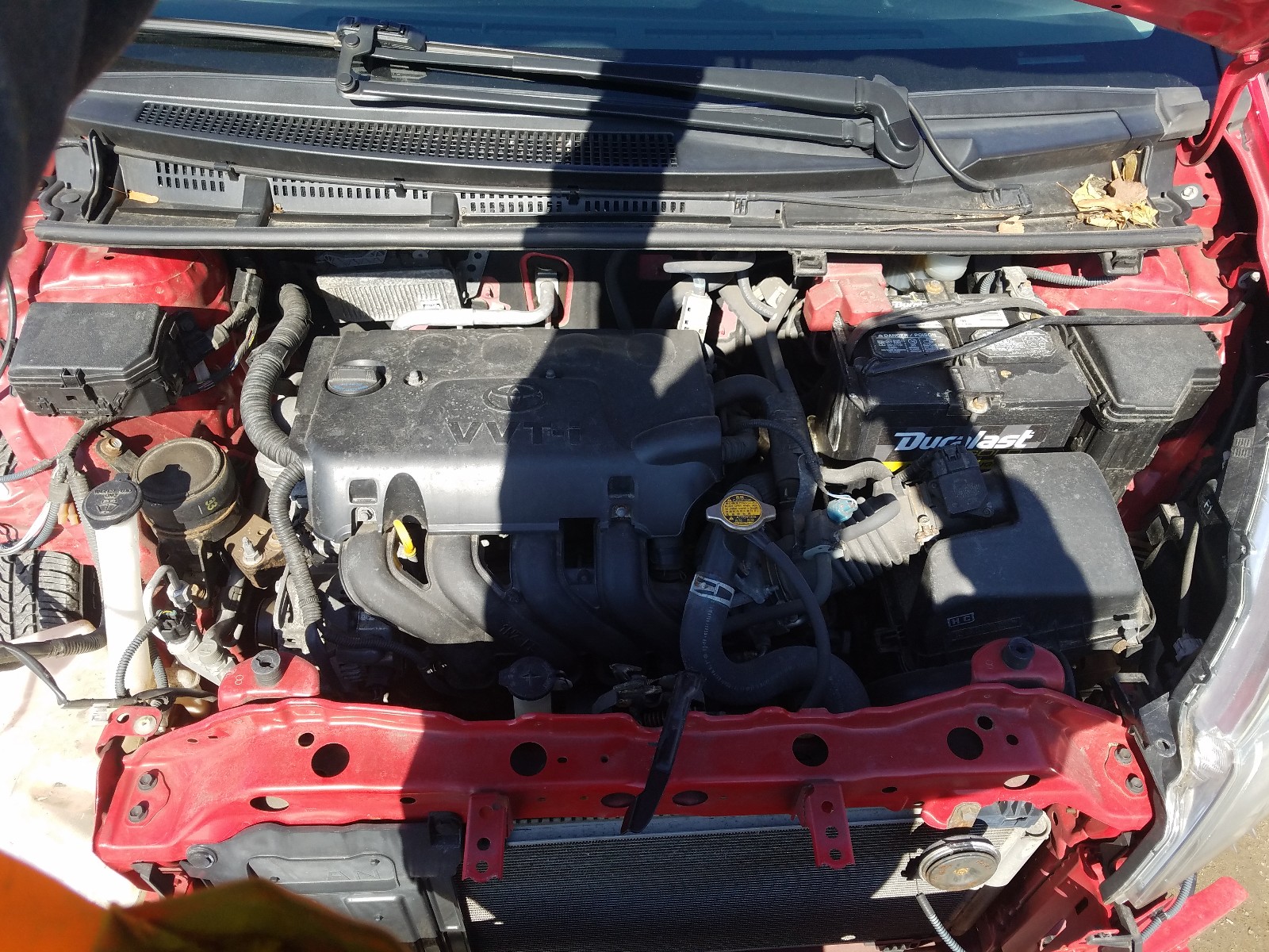Photo 7 from auction – 2012 TOYOTA YARIS with VIN JTDKTUD3XCD507299