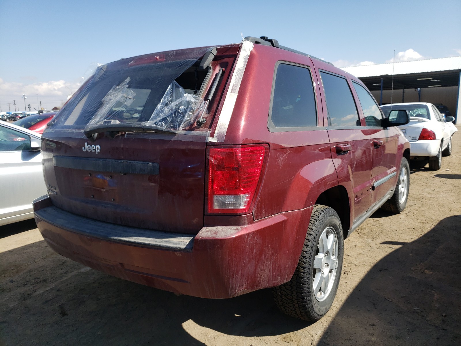 Photo 4 from auction – 2008 JEEP GRAND CHER with VIN 1J8GR48K78C137716