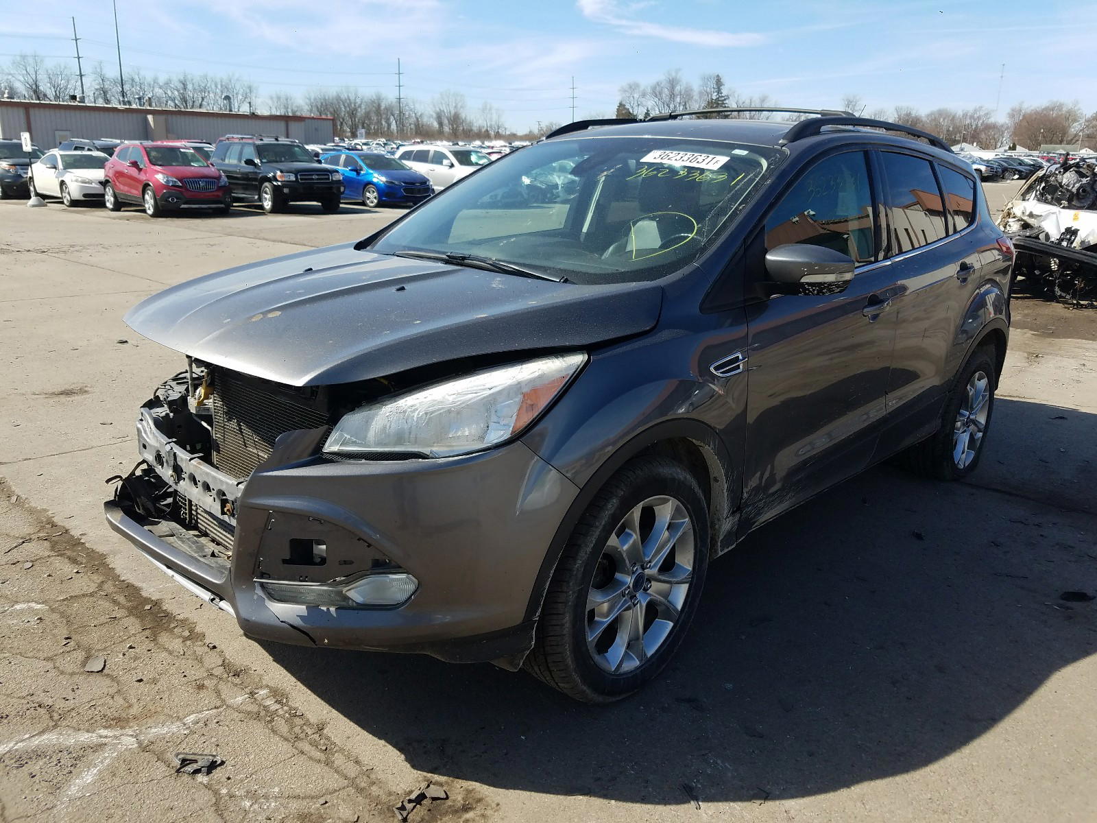 Photo 2 from auction – 2013 FORD ESCAPE SEL with VIN 1FMCU9H91DUB87980