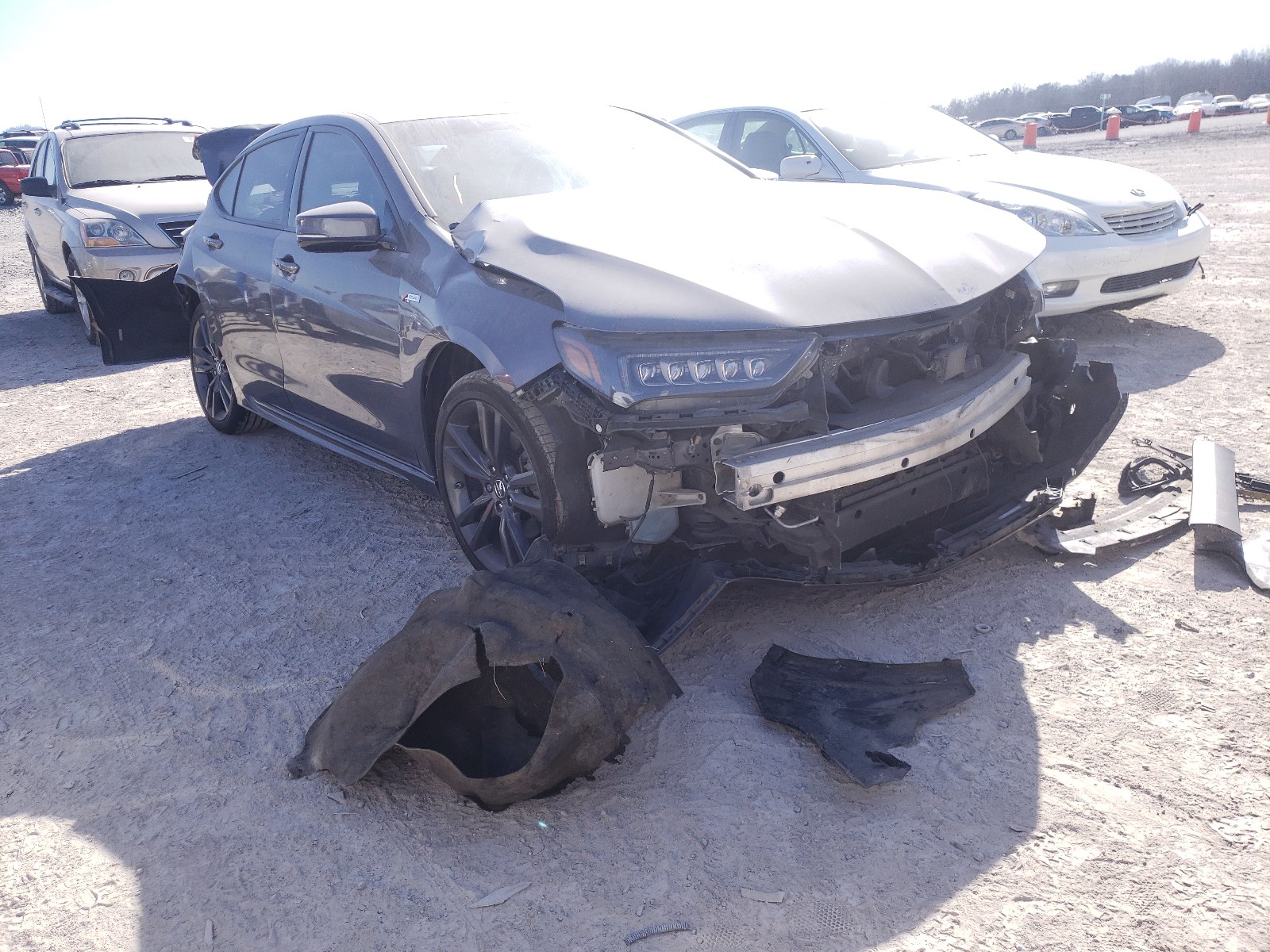 ACURA TLX TECH+A 2018 with VIN 19UUB3F62JA003388 - Photo from auction