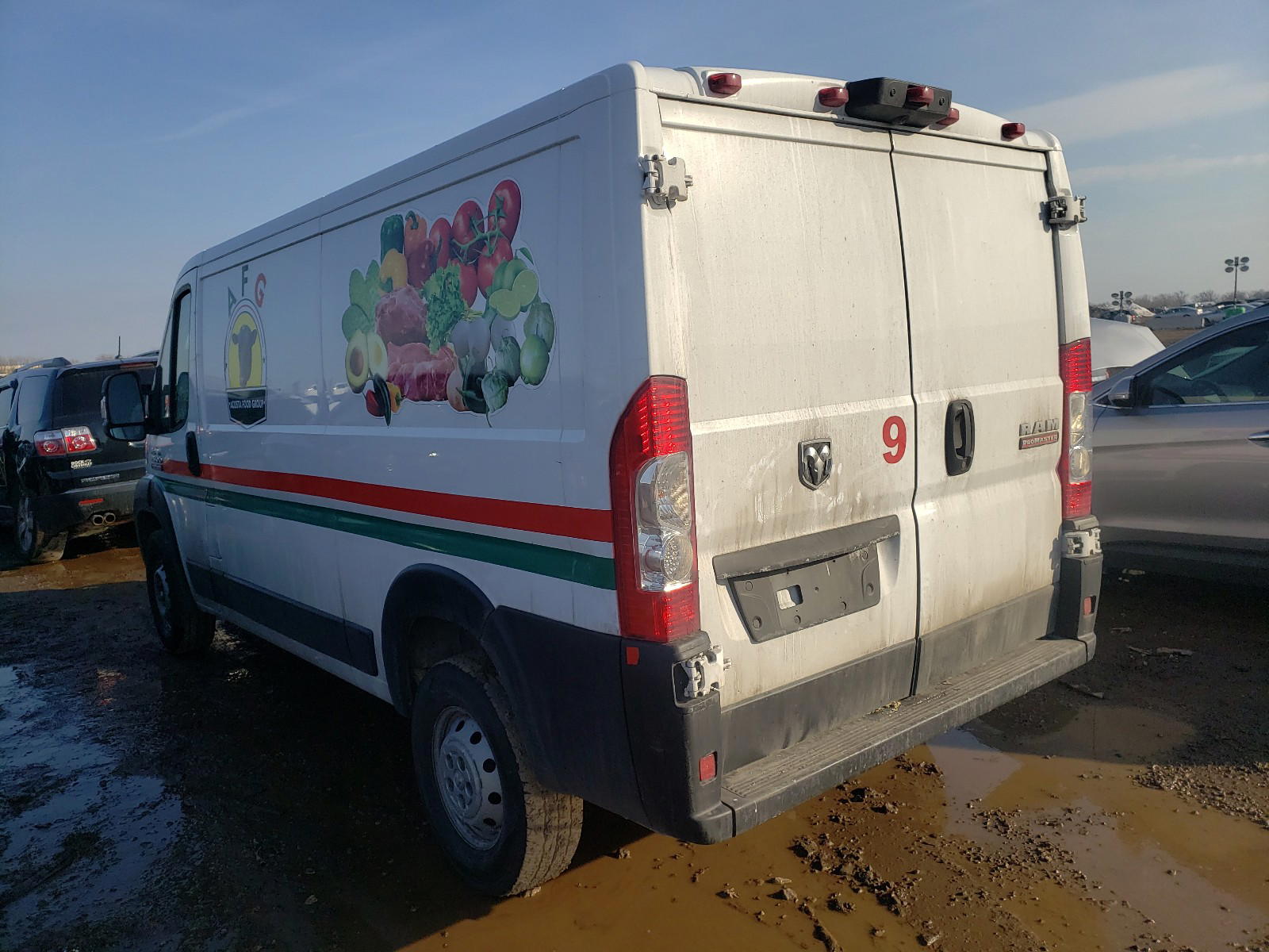 Photo 3 from auction – 2019 RAM PROMASTER with VIN 3C6TRVAG8KE509279