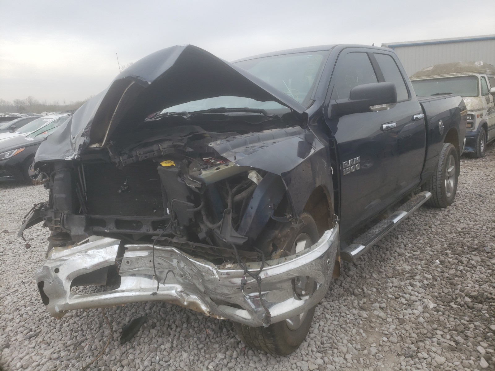 Фото 2 с аукциона – 2017 RAM 1500 SLT с VIN 1C6RR7GT8HS819660