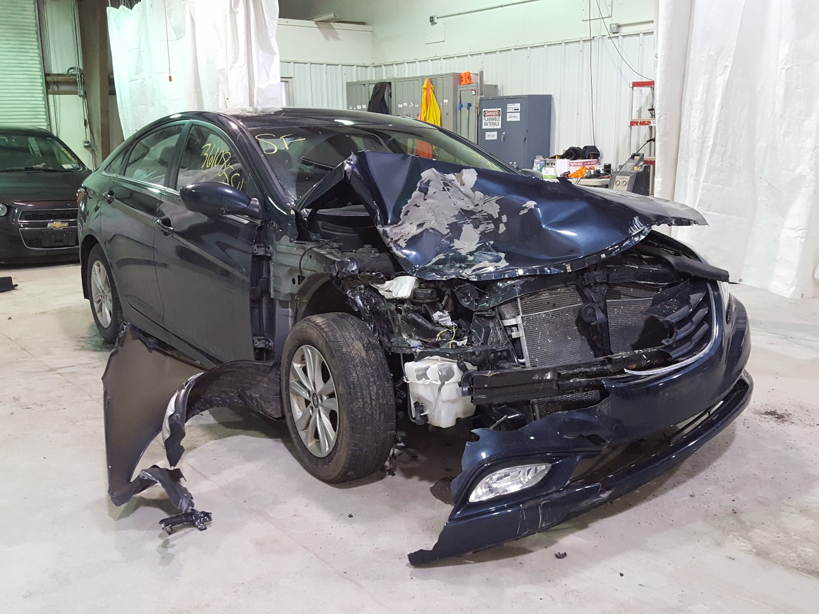 Photo 1 from auction – 2013 HYUNDAI SONATA GLS with VIN 5NPEB4AC7DH748141