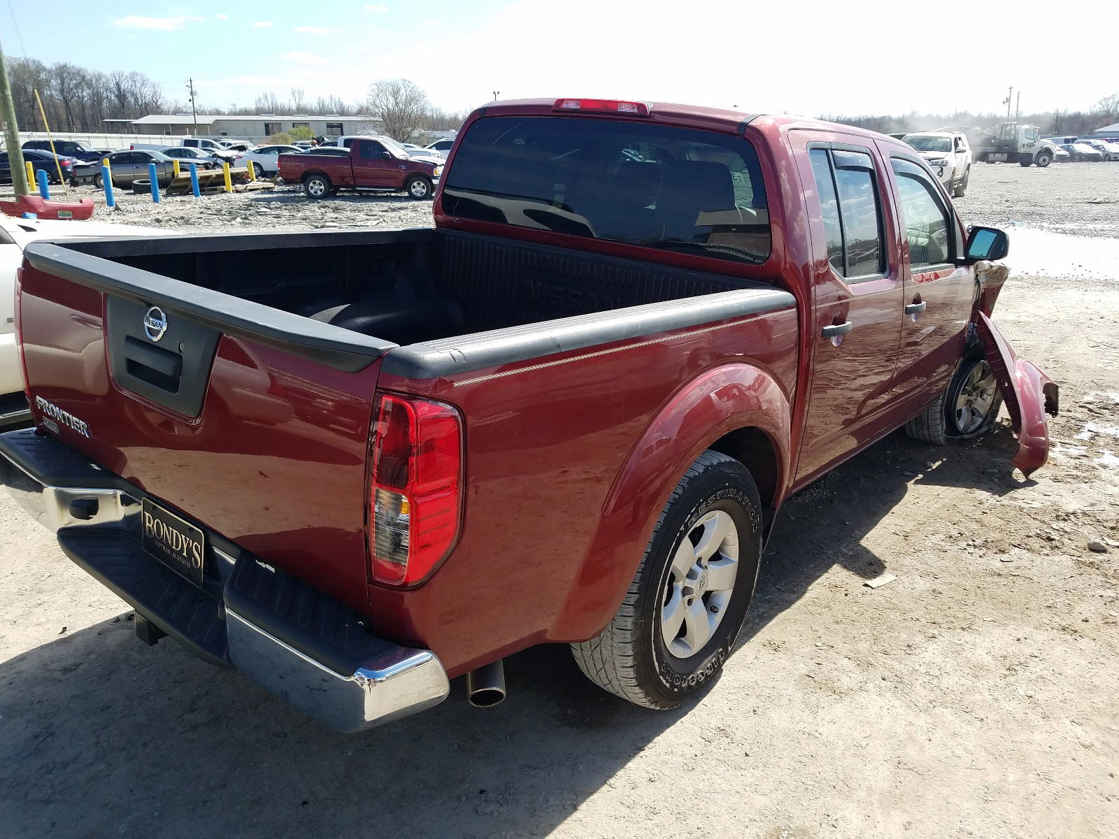 Photo 4 from auction – 2013 NISSAN FRONTIER S with VIN 1N6AD0EV0DN711894