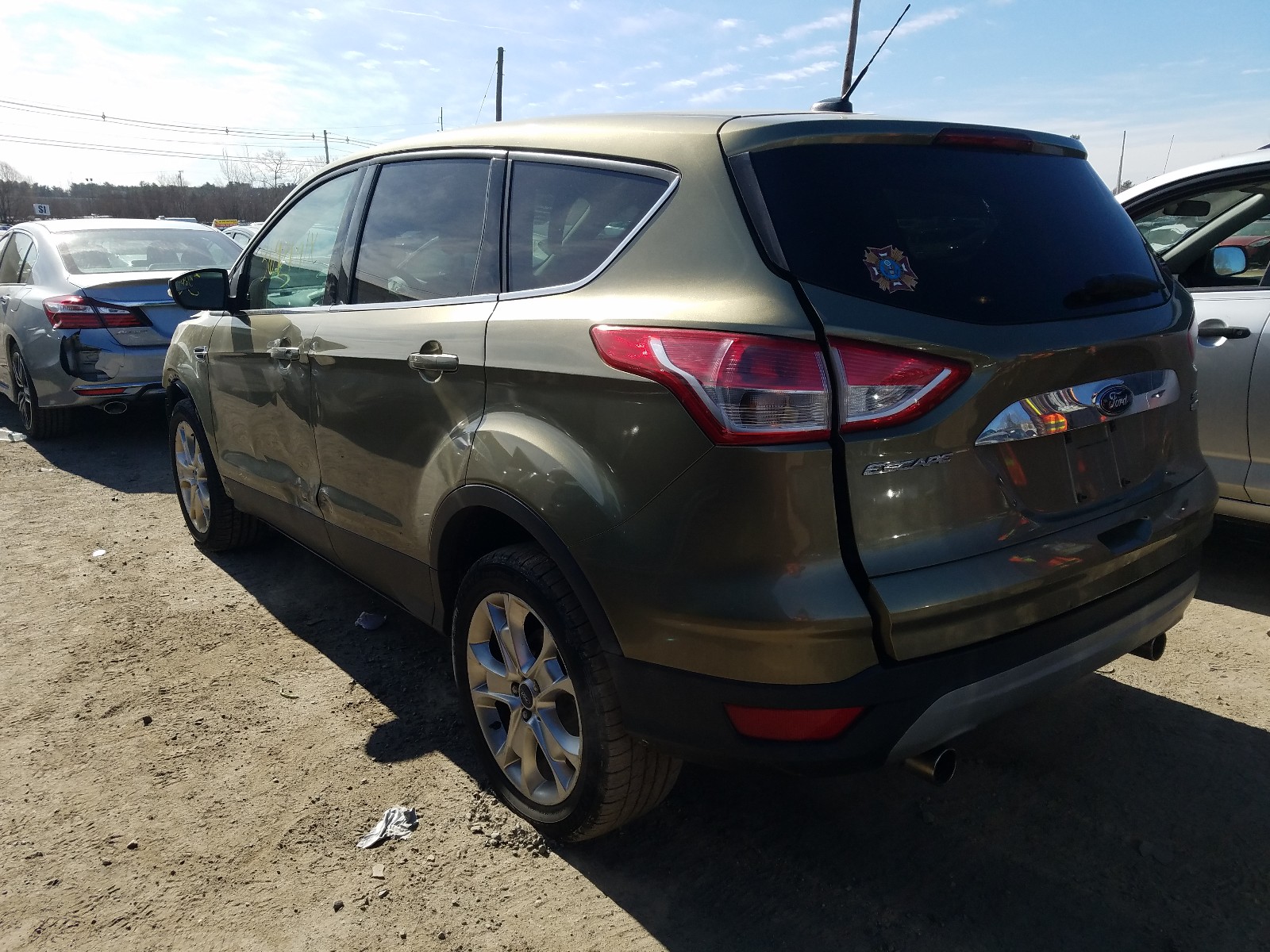 Photo 3 from auction – 2013 FORD ESCAPE SEL with VIN 1FMCU9HX8DUC82471