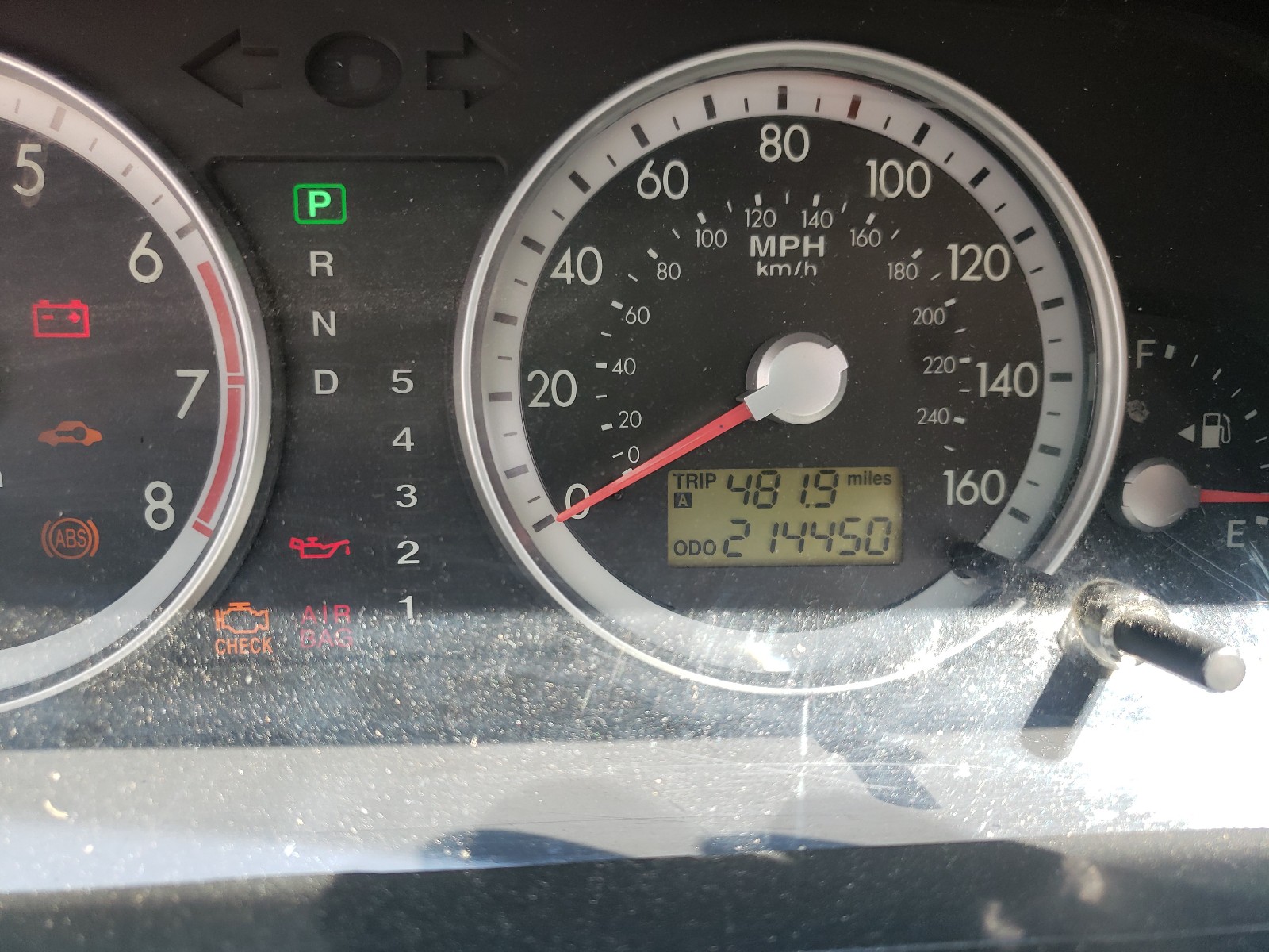 Photo 8 from auction – 2005 KIA AMANTI with VIN KNALD124155064238