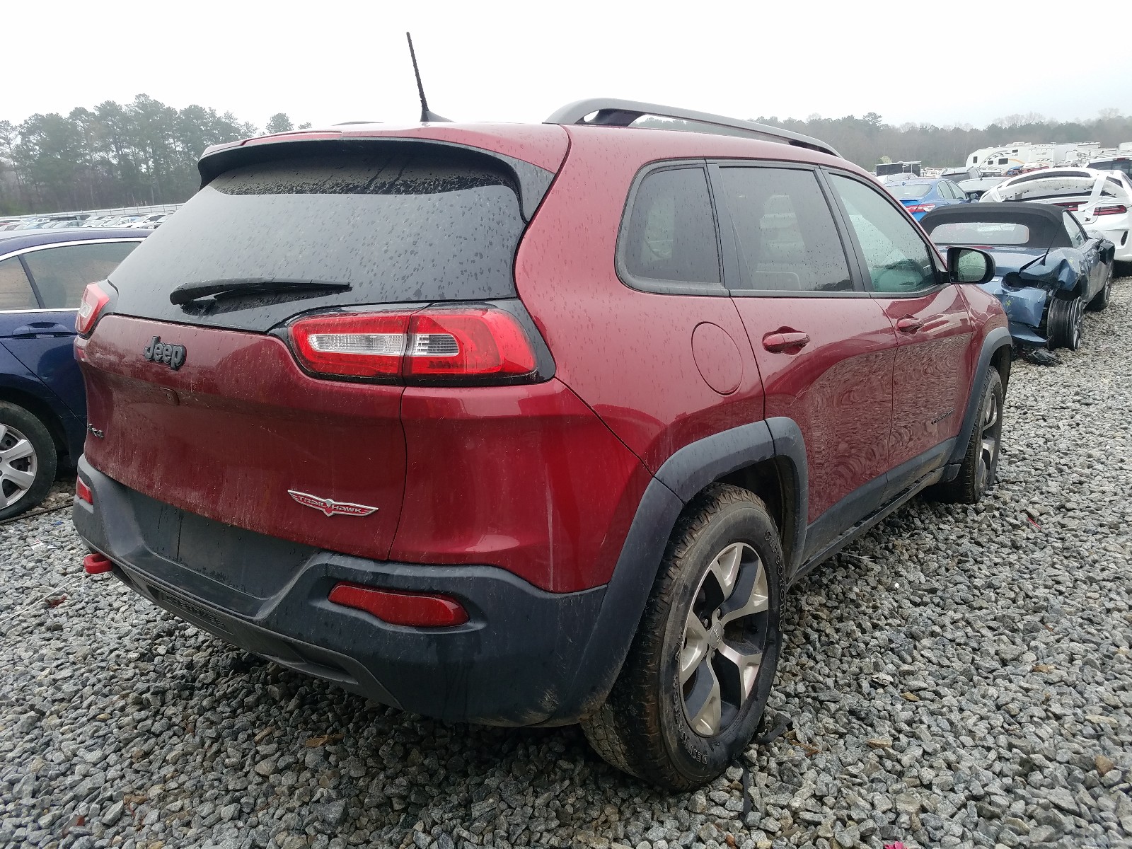 Photo 4 from auction – 2016 JEEP CHEROKEE T with VIN 1C4PJMBB0GW197518