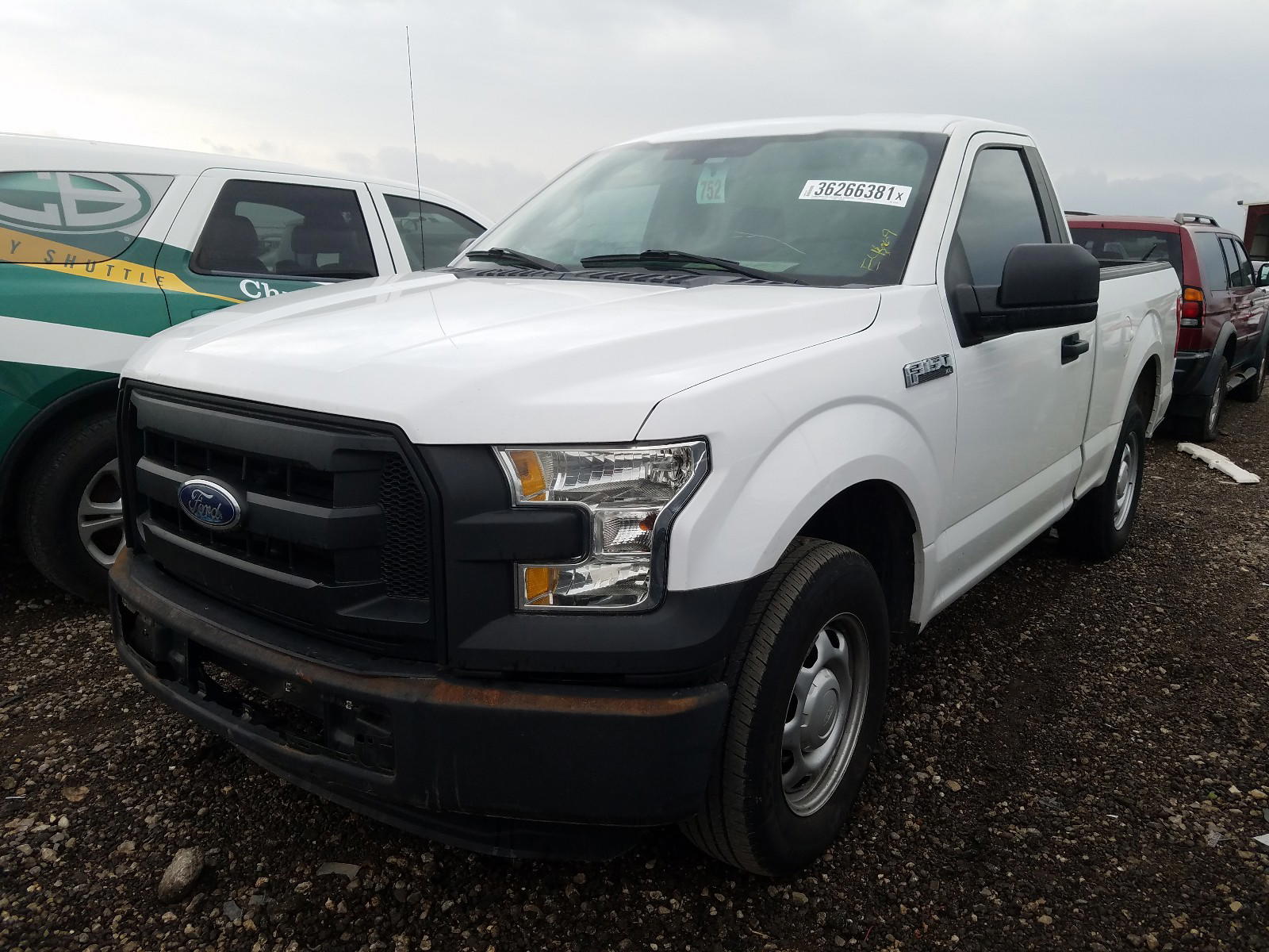 Photo 2 from auction – 2016 FORD F150 with VIN 1FTMF1C87GKE43669