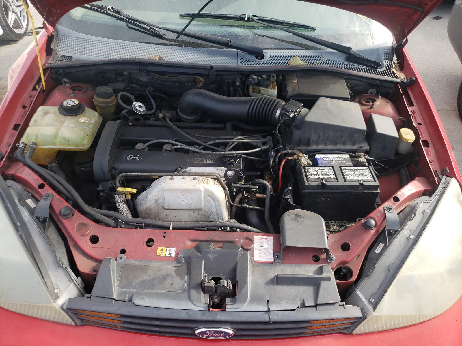 Photo 7 from auction – 2004 FORD FOCUS SE C with VIN 1FAFP34374W171090