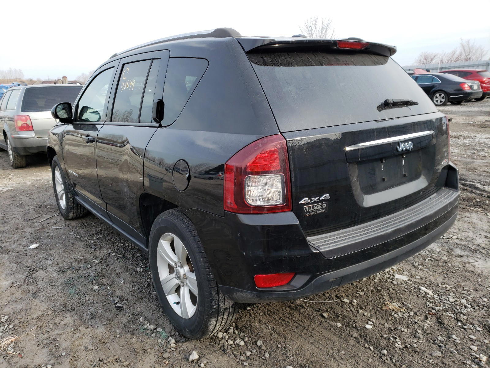 Photo 3 from auction – 2014 JEEP COMPASS SP with VIN 1C4NJDABXED768952