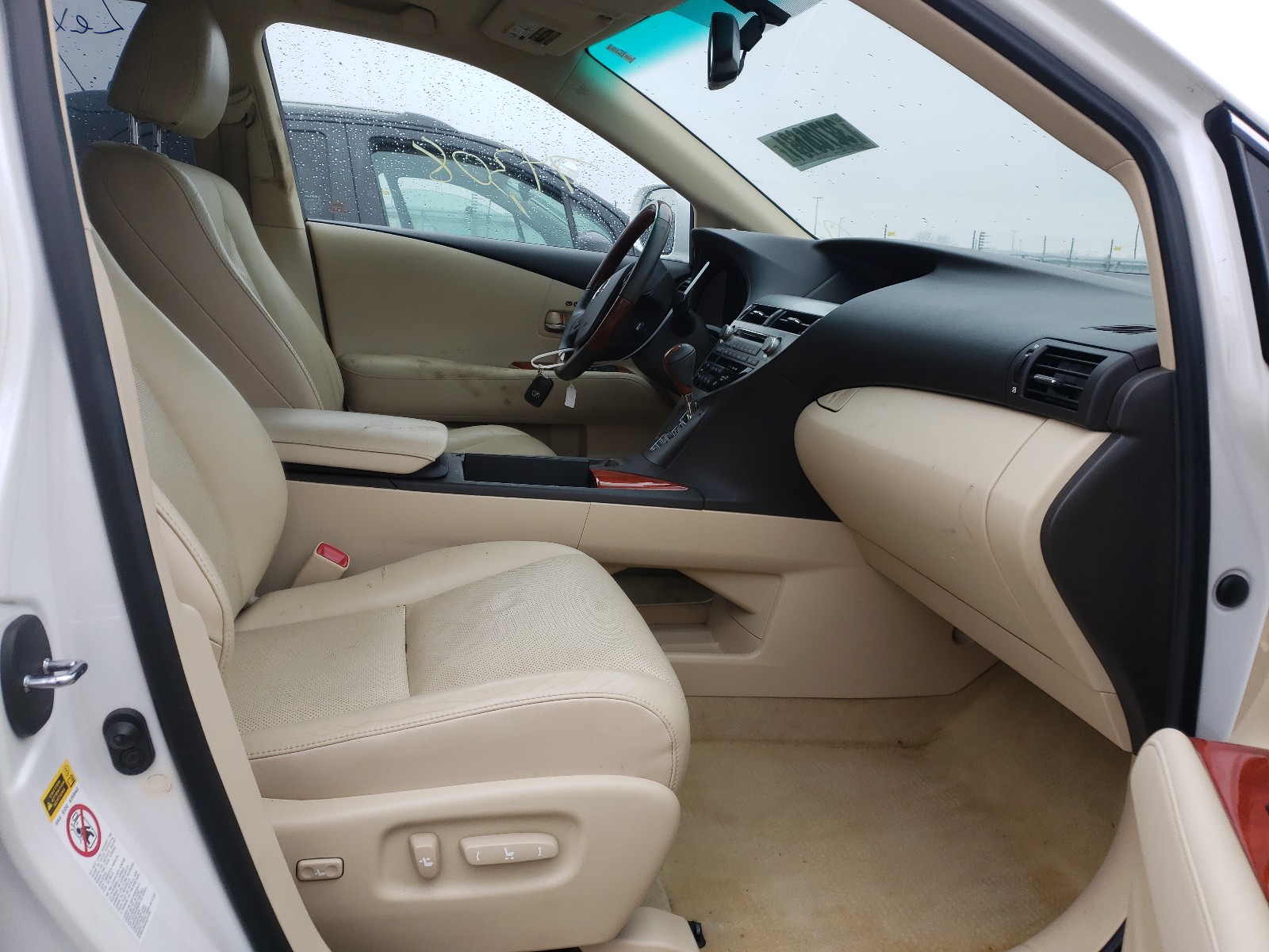 Photo 5 from auction – 2010 LEXUS RX 350 with VIN JTJZK1BA6A2408292