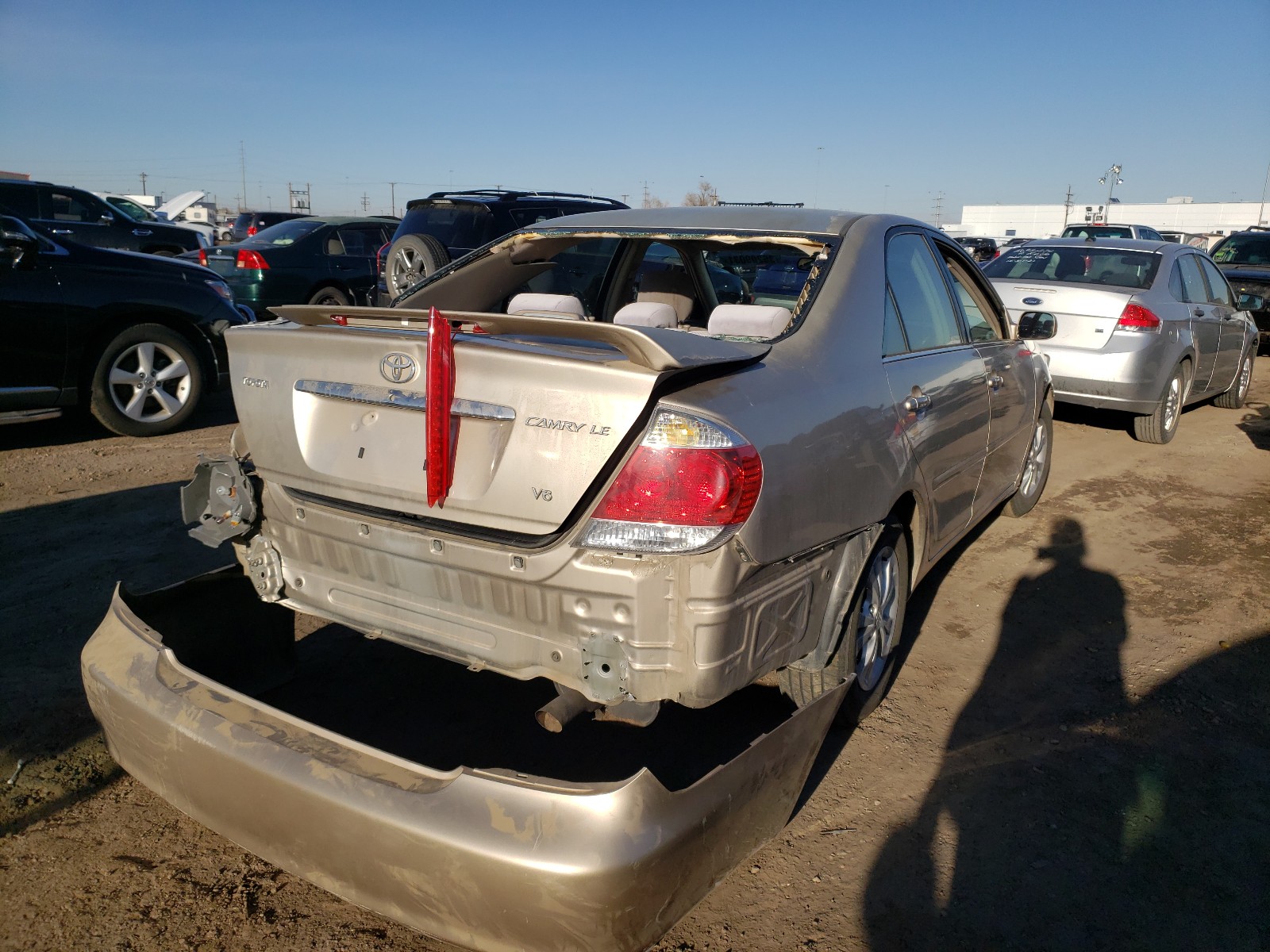 Photo 4 from auction – 2006 TOYOTA CAMRY LE with VIN 4T1BF32K96U623010