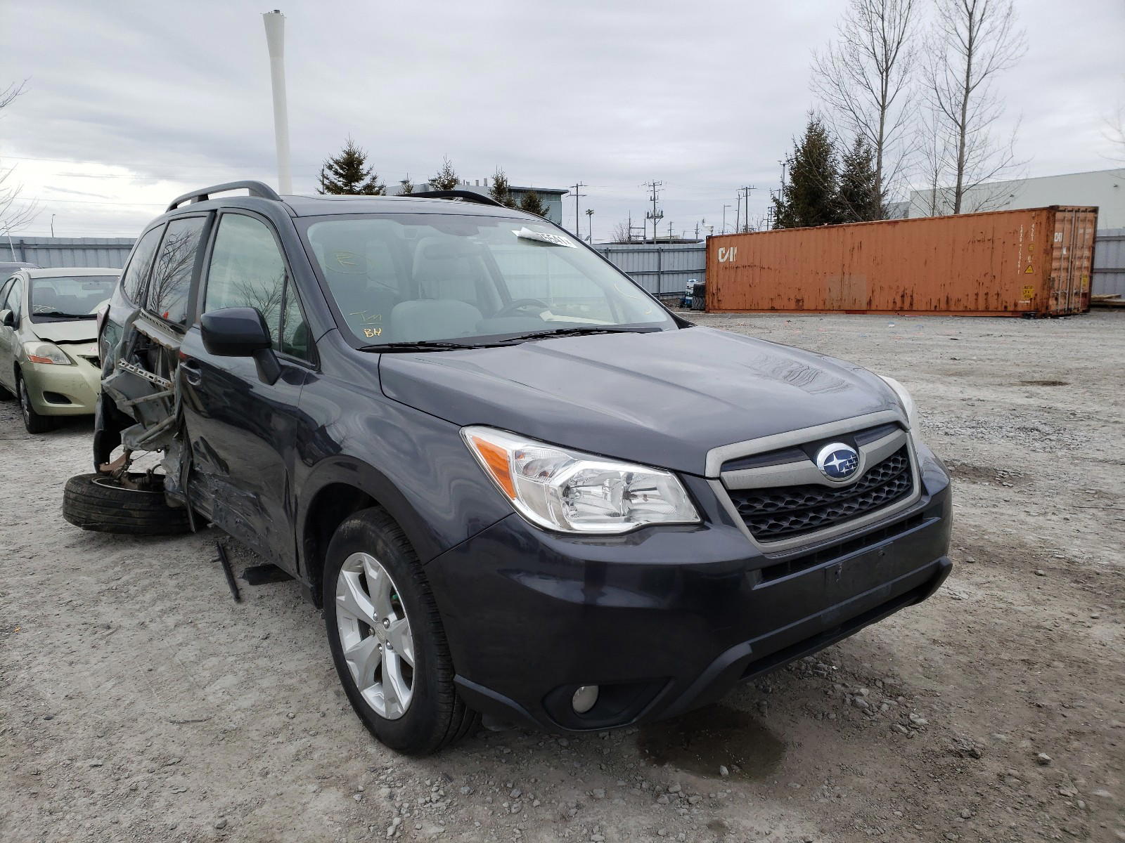 SUBARU FORESTER 2 2015 with VIN JF2SJCNC7FH423499 - Photo from auction