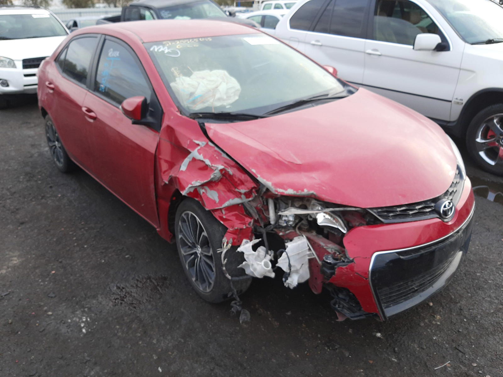 TOYOTA COROLLA L 2015 with VIN 2T1BURHE6FC313263 - Photo from auction