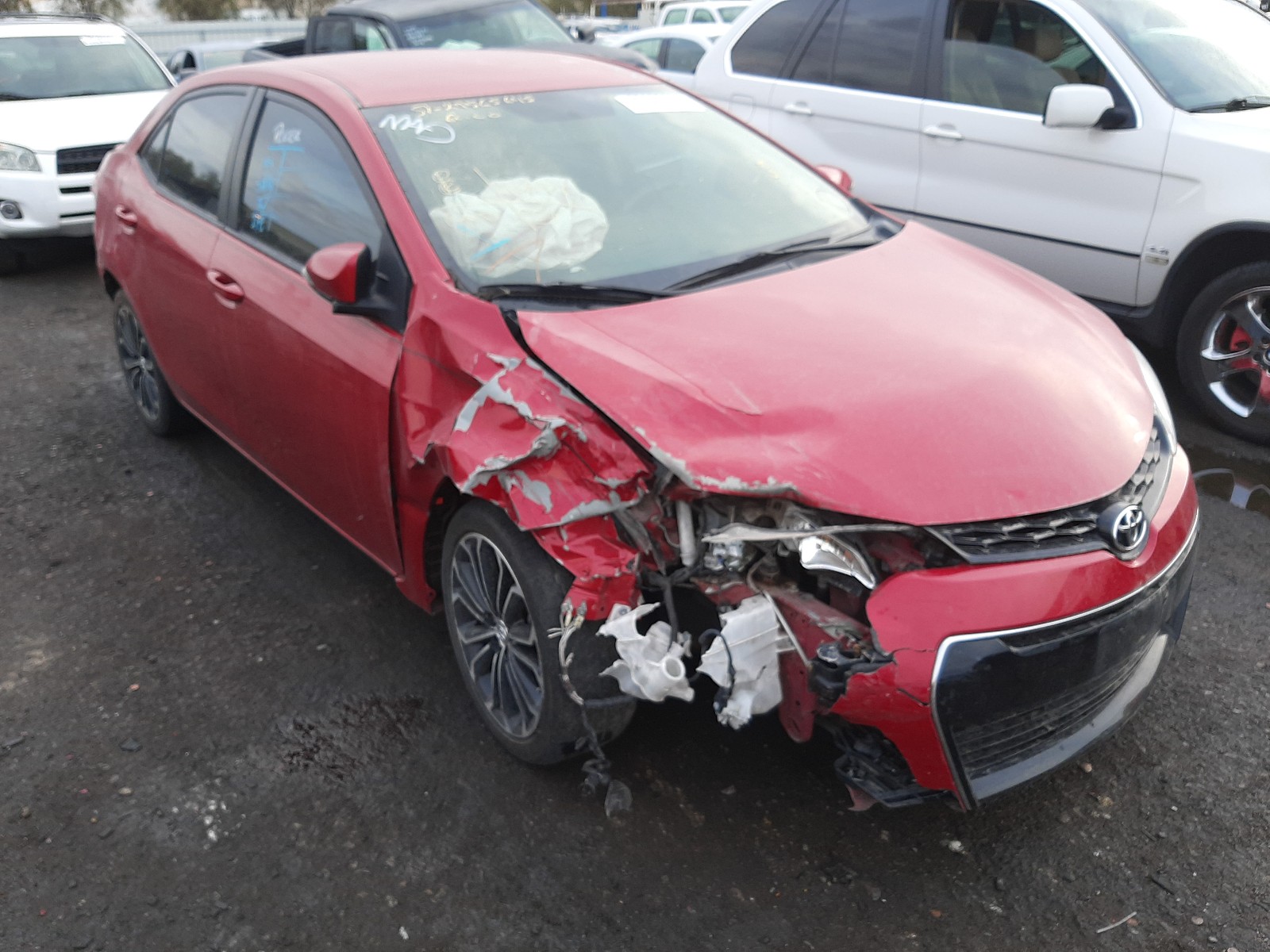 صورة رقم 1 من المزاد - 2015 TOYOTA COROLLA L مع VIN 2T1BURHE6FC313263