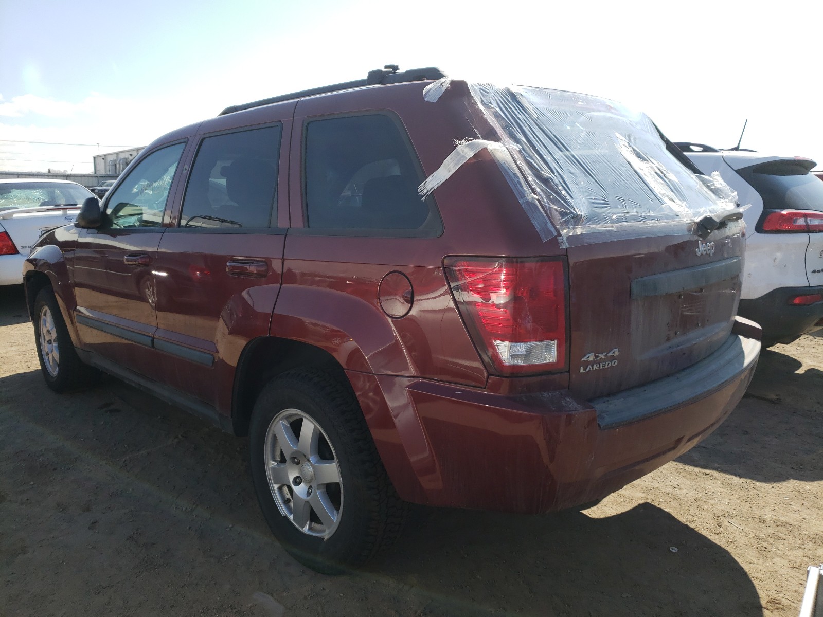 Photo 3 from auction – 2008 JEEP GRAND CHER with VIN 1J8GR48K78C137716