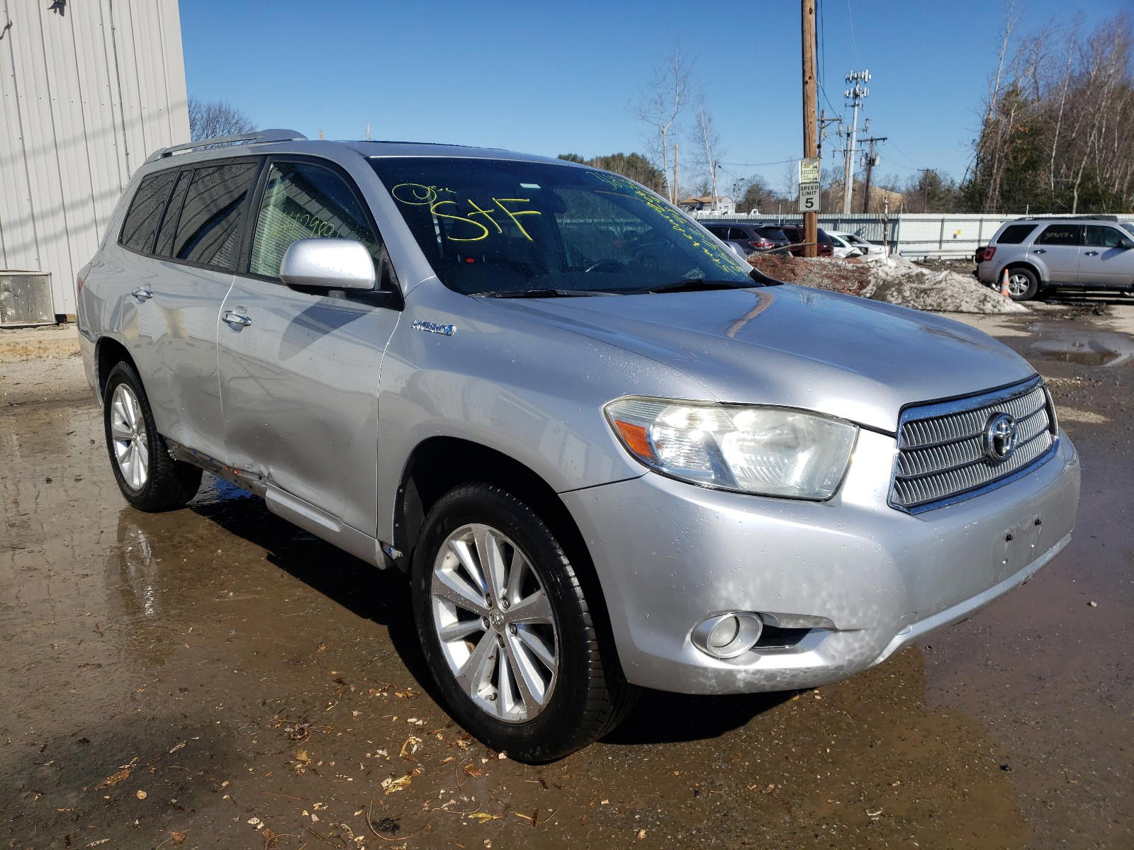 TOYOTA HIGHLANDER 2010 with VIN JTEJW3EH5A2043768 - Photo from auction