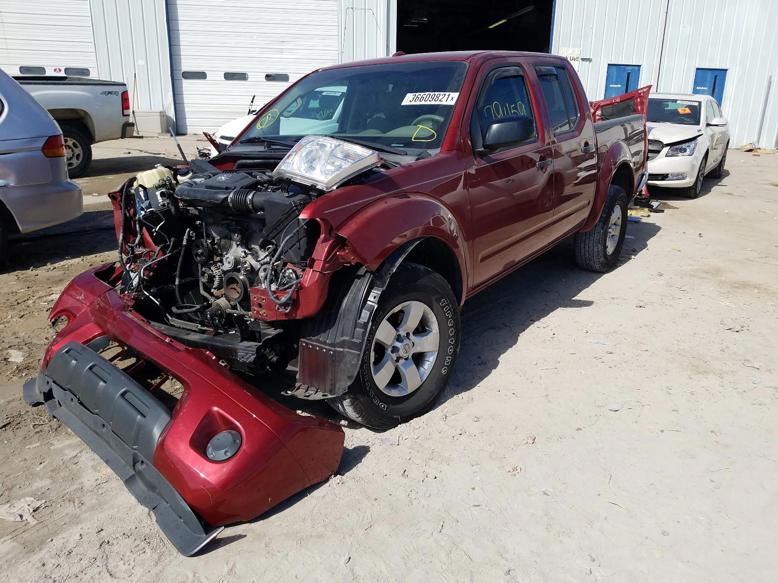 Photo 2 from auction – 2013 NISSAN FRONTIER S with VIN 1N6AD0EV0DN711894