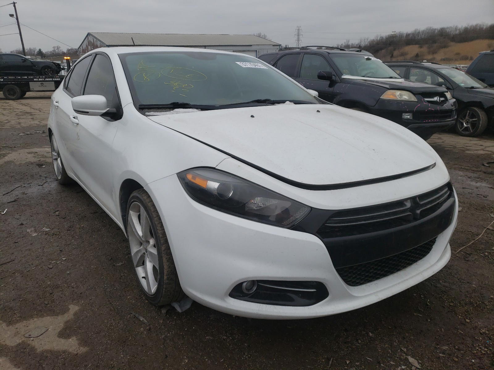 DODGE DART 2014 with VIN 1C3CDFEB3ED677594 - Photo from auction