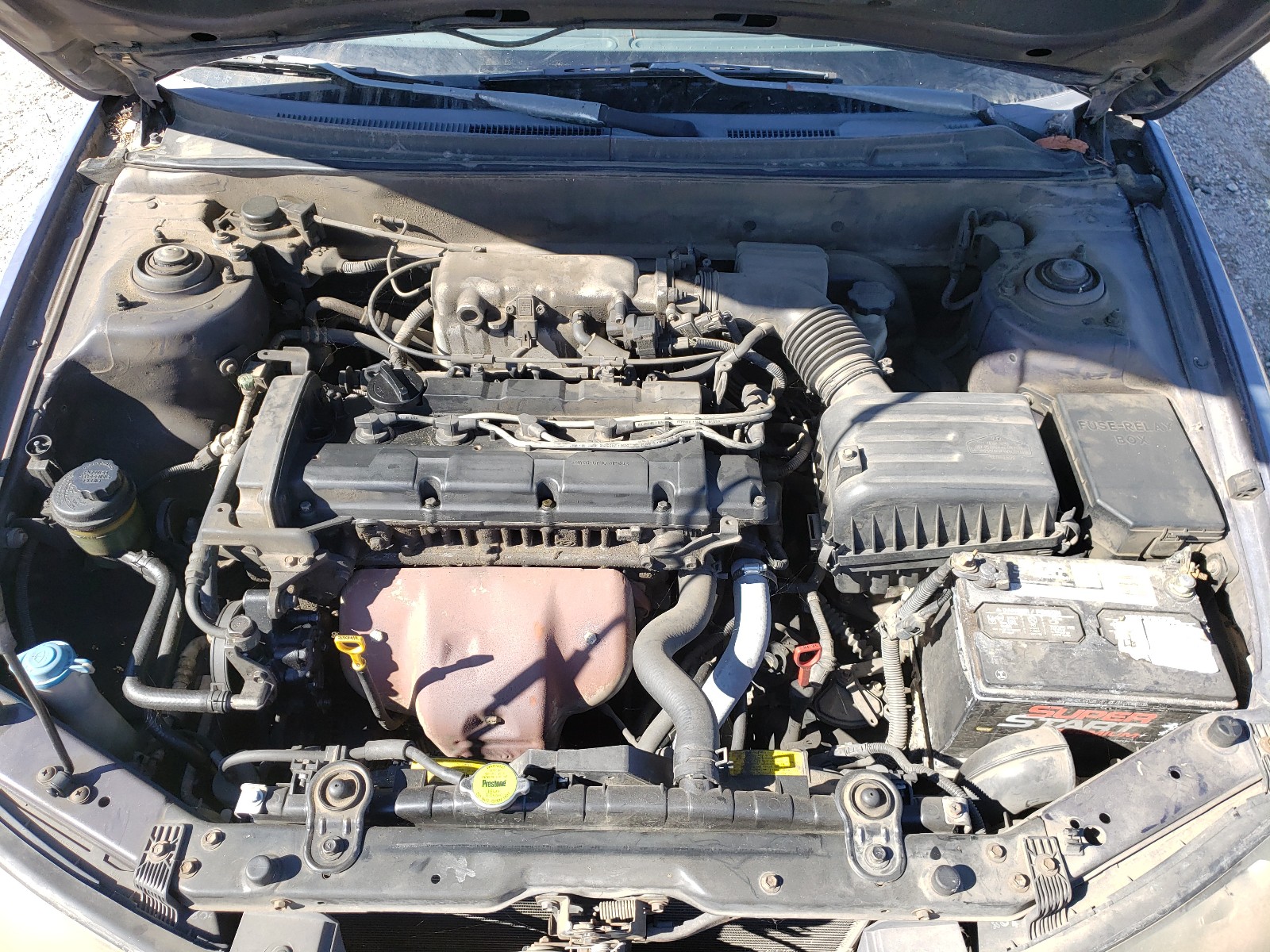 Photo 7 from auction – 2002 HYUNDAI ELANTRA with VIN KMHDN45D32U350977