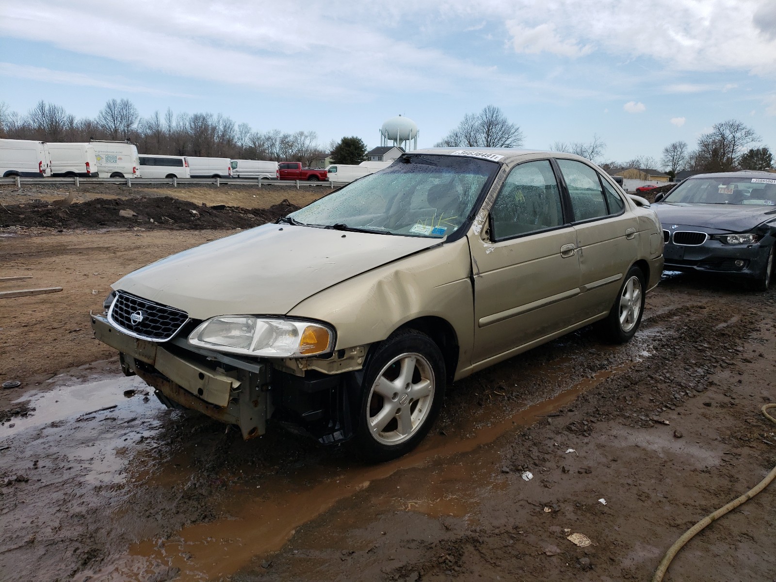 Photo 2 from auction – 2001 NISSAN SENTRA XE with VIN 3N1CB51DX1L502009