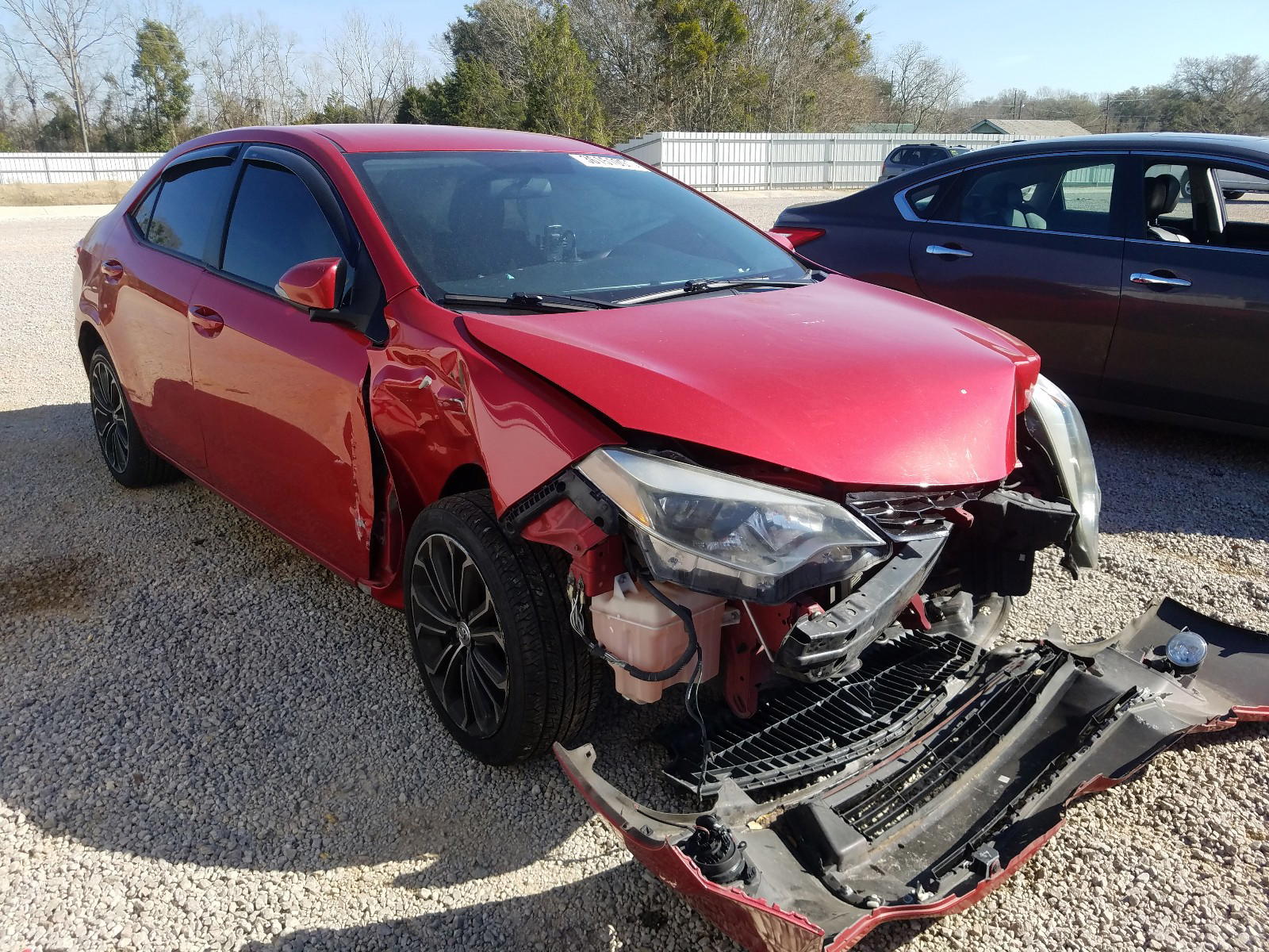 TOYOTA COROLLA L 2014 with VIN 2T1BURHE0EC050010 - Photo from auction