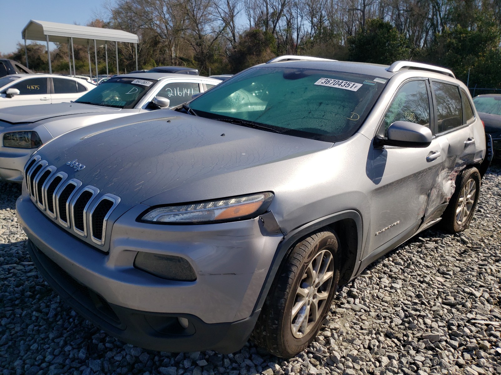 Photo 2 from auction – 2014 JEEP CHEROKEE L with VIN 1C4PJLCB8EW256465