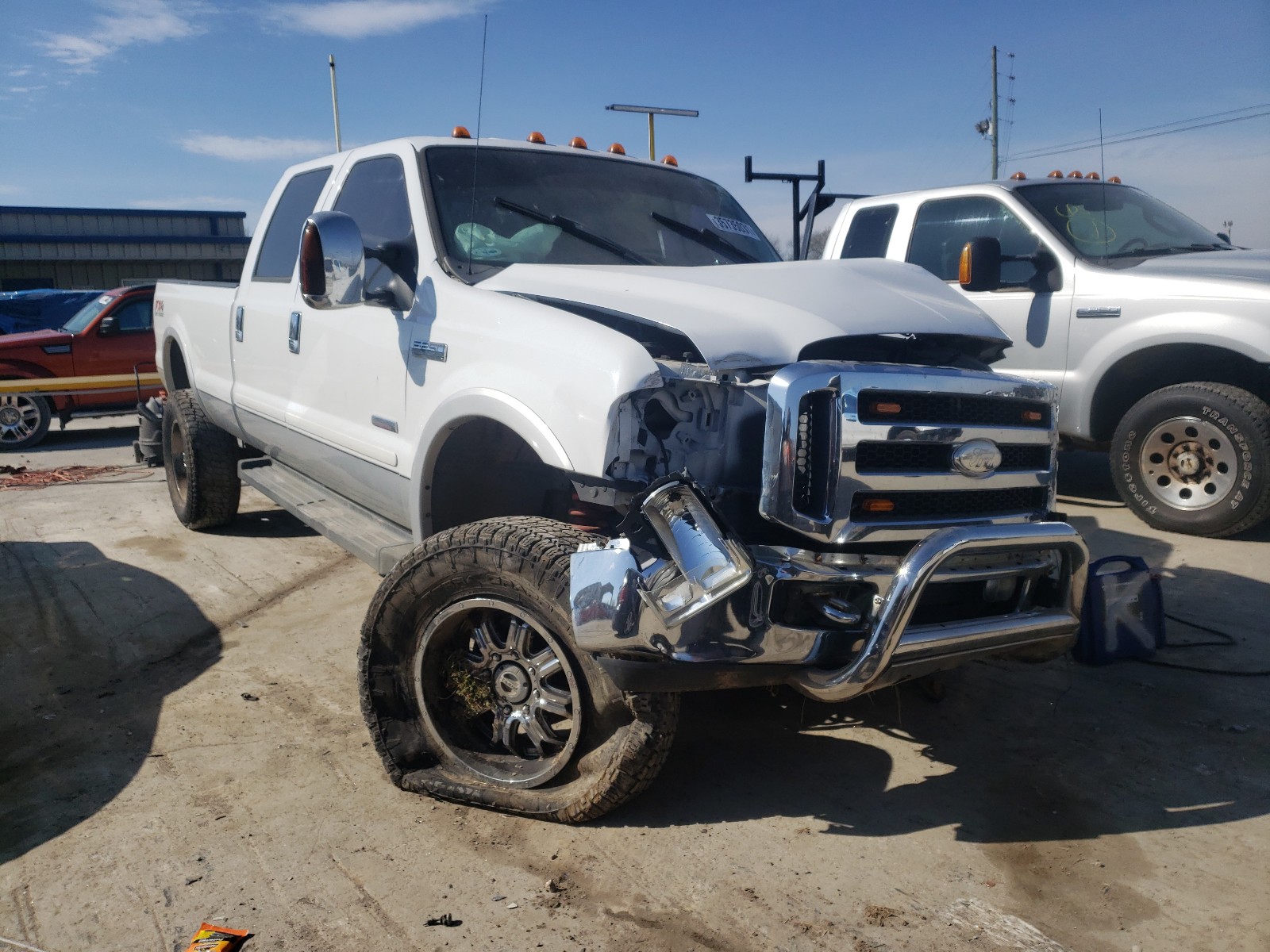 FORD F250 SUPER 2006 with VIN 1FTSW21P46EA64570 - Photo from auction