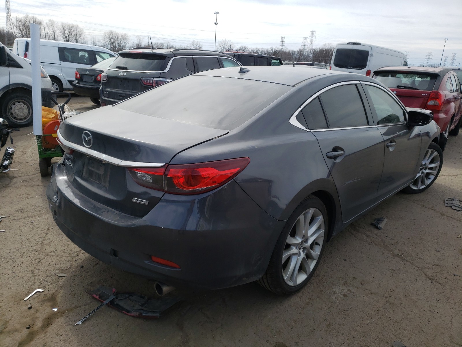 Photo 4 from auction – 2015 MAZDA 6 TOURING with VIN JM1GJ1V50F1197762