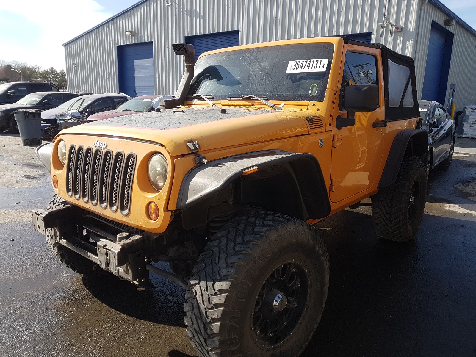 Photo 2 from auction – 2012 JEEP WRANGLER S with VIN 1C4AJWAG7CL203941