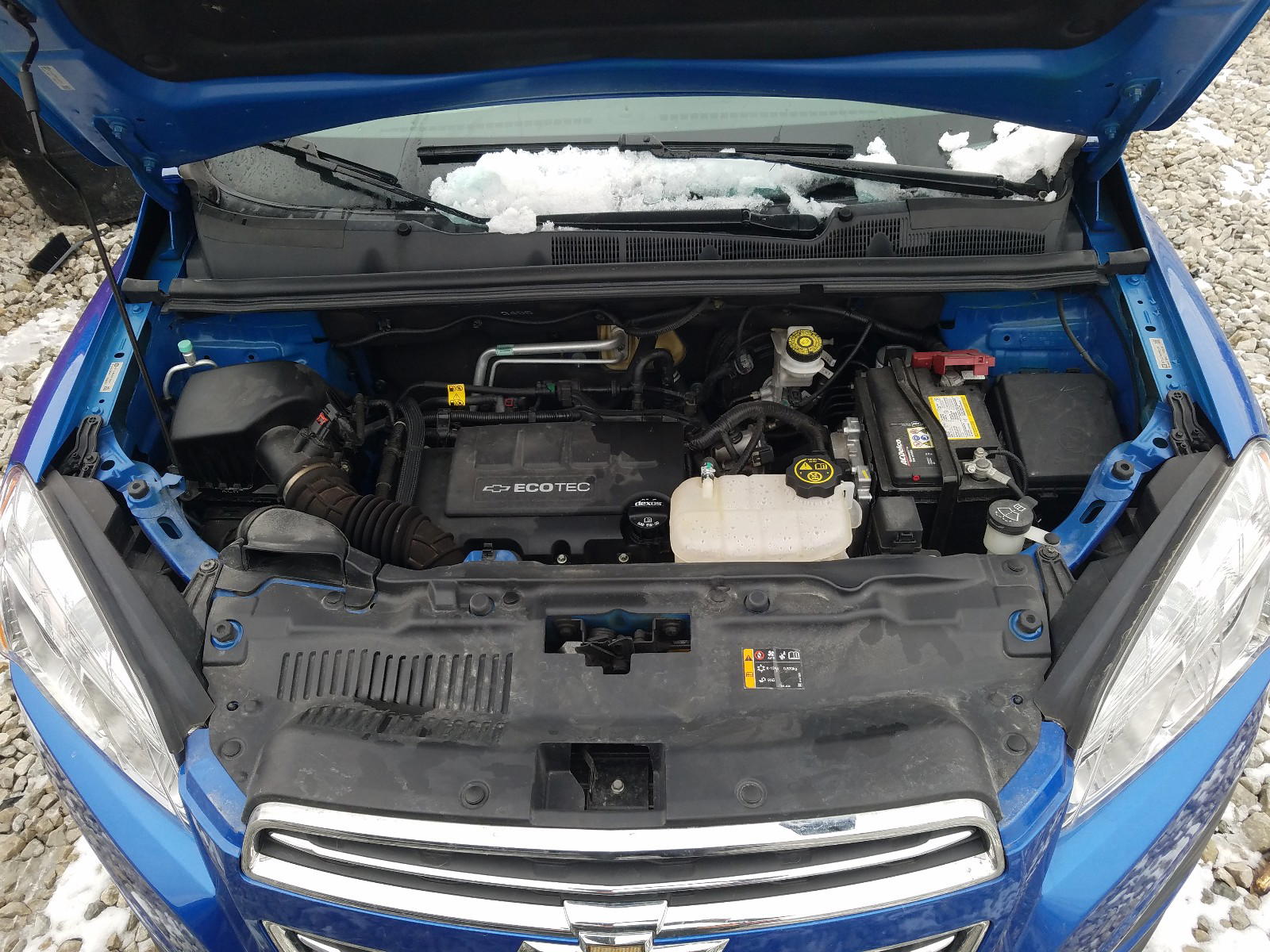 Photo 7 from auction – 2015 CHEVROLET TRAX 1LT with VIN KL7CJLSB8FB102375