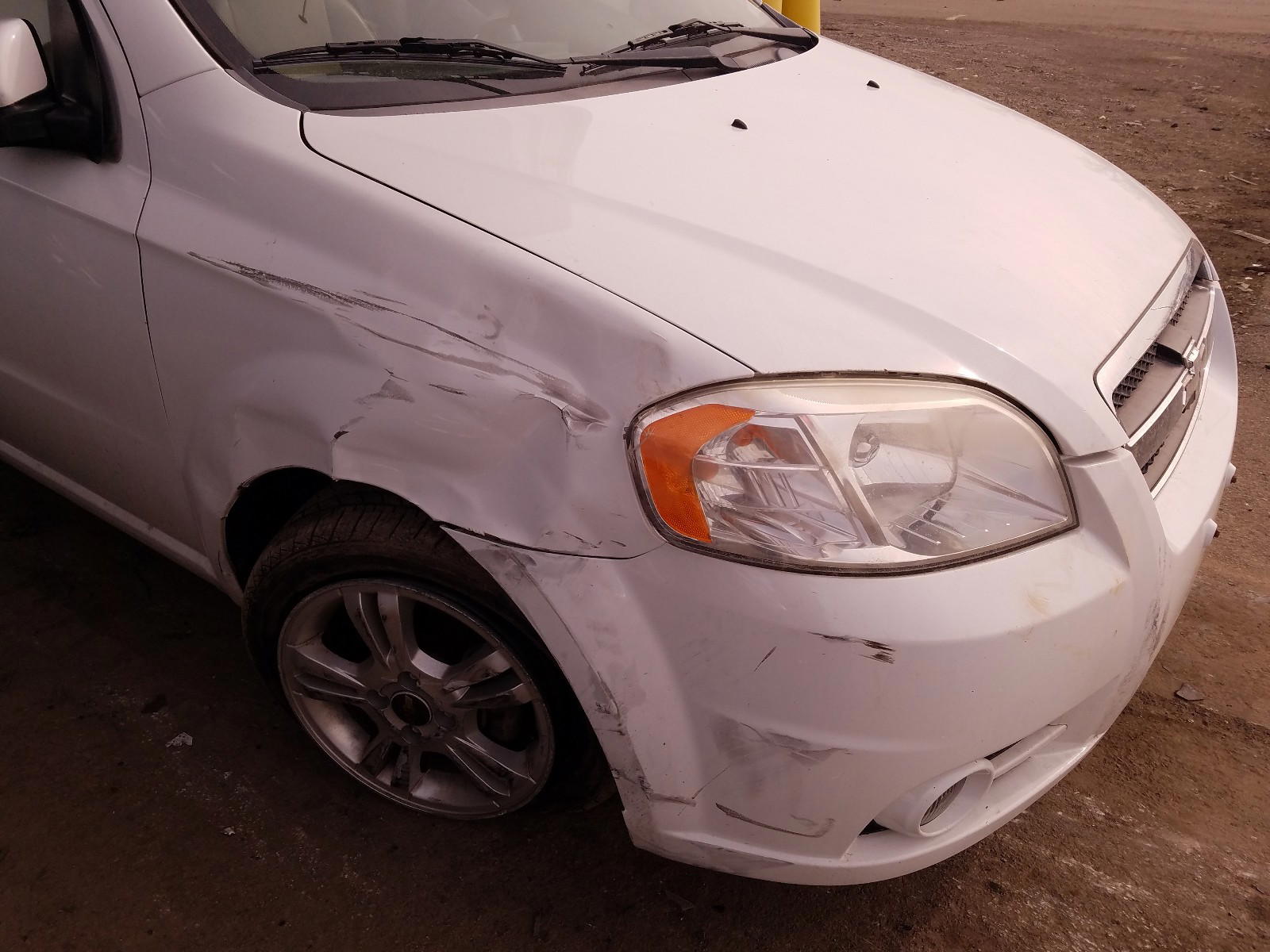 Photo 9 from auction – 2011 CHEVROLET AVEO LT with VIN KL1TG5DE2BB251113