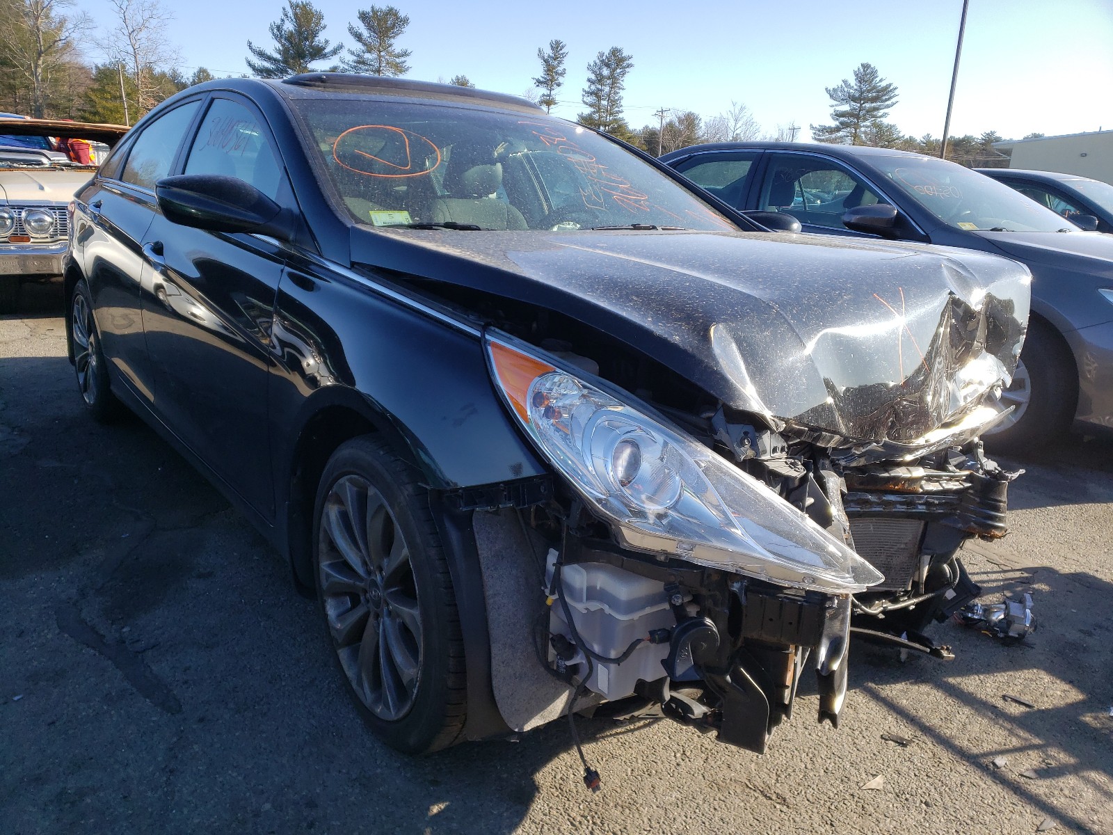 HYUNDAI SONATA SE 2012 с VIN 5NPEC4AC7CH387490 - Снимка от търг