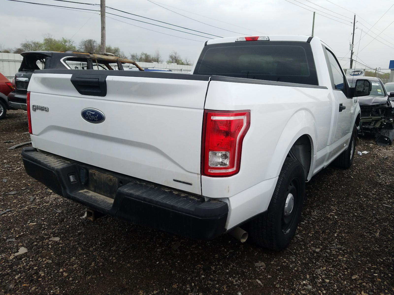 Photo 4 from auction – 2016 FORD F150 with VIN 1FTMF1C87GKE43669